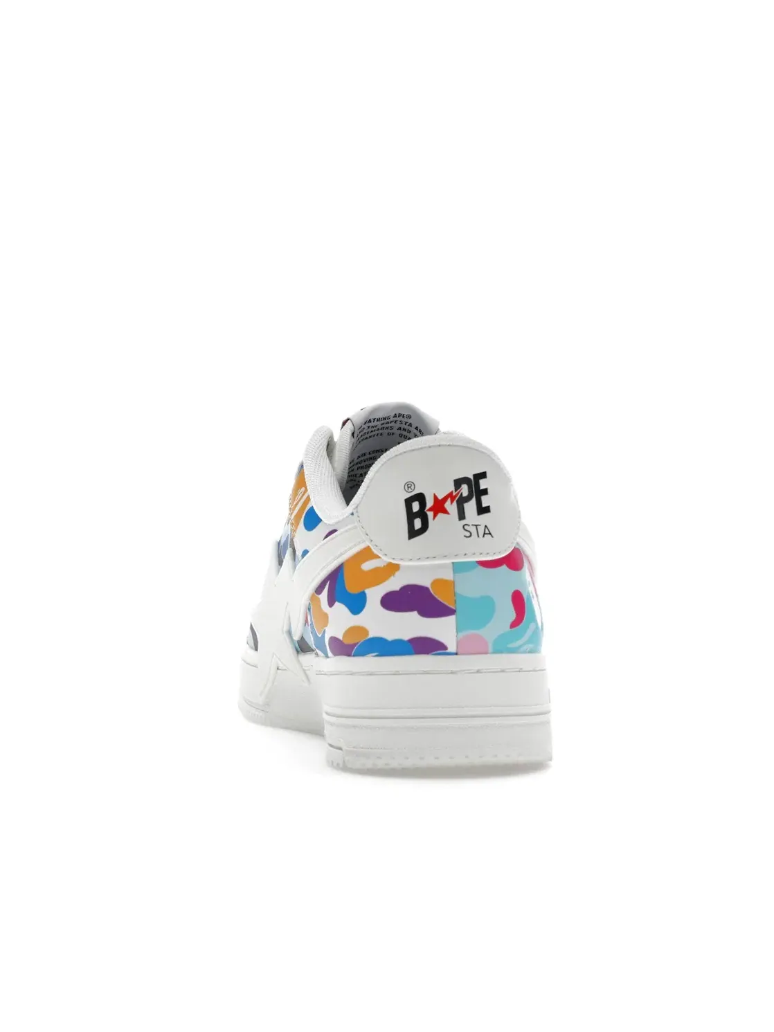 Мужские кроссовки Lifestyle A Bathing Ape BAPE Sta OS BAPE — изображение 4 из 4, белый мульти