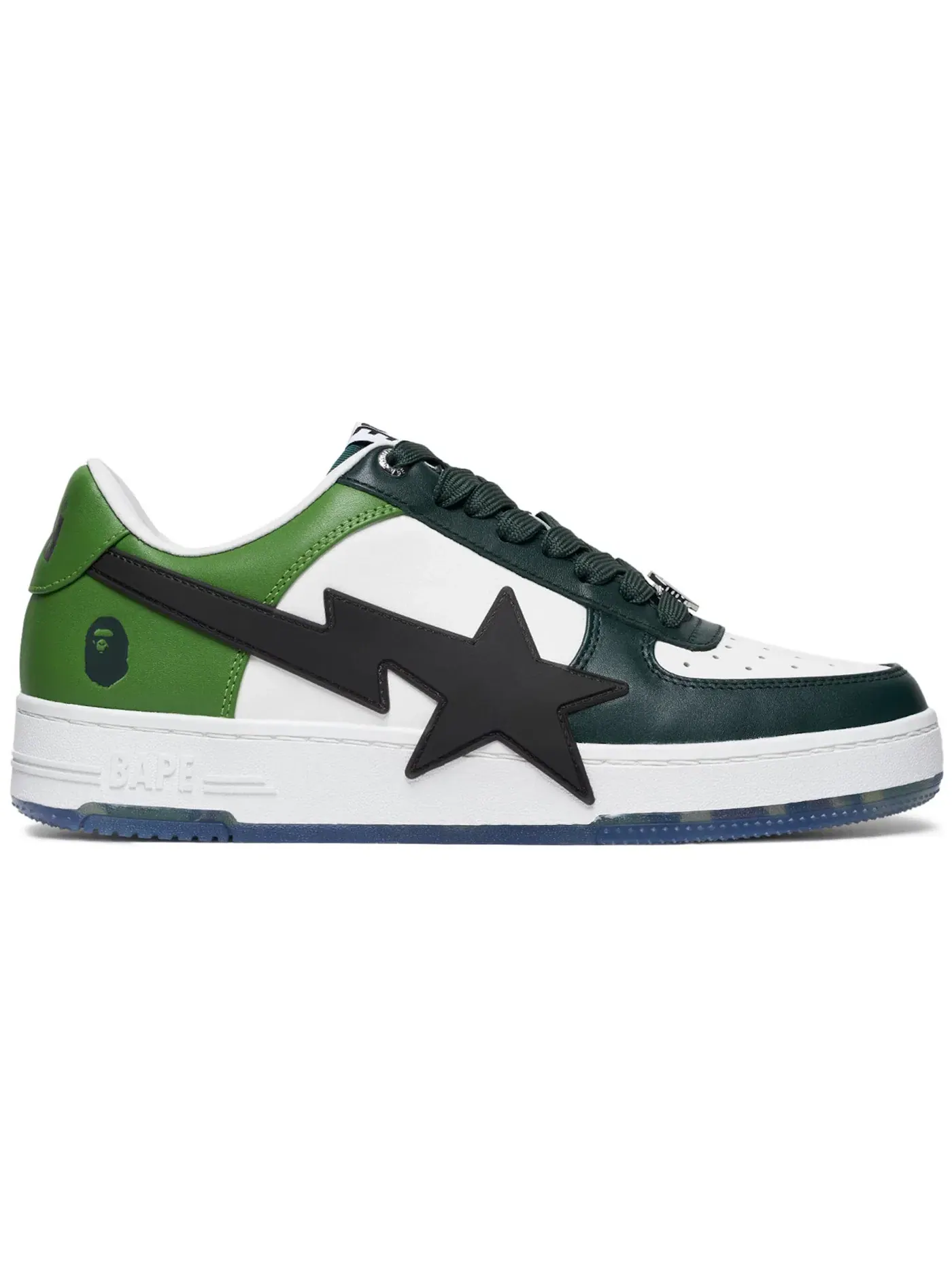 Мужские кроссовки Lifestyle A Bathing Ape BAPE Sta OS BAPE — изображение 1 из 1, зеленый