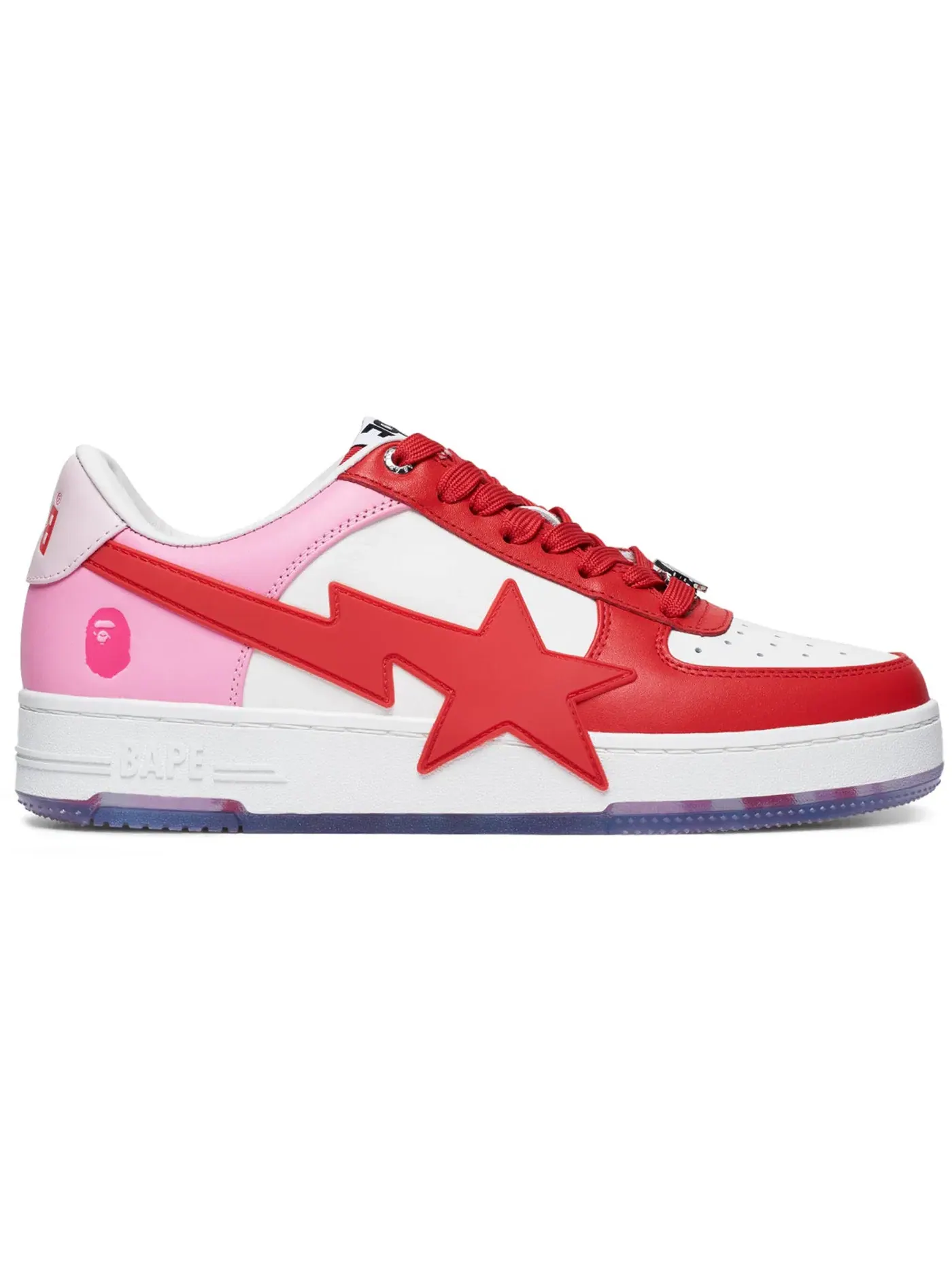 Мужские кроссовки Lifestyle A Bathing Ape BAPE Sta OS BAPE — изображение 1 из 1, розовый