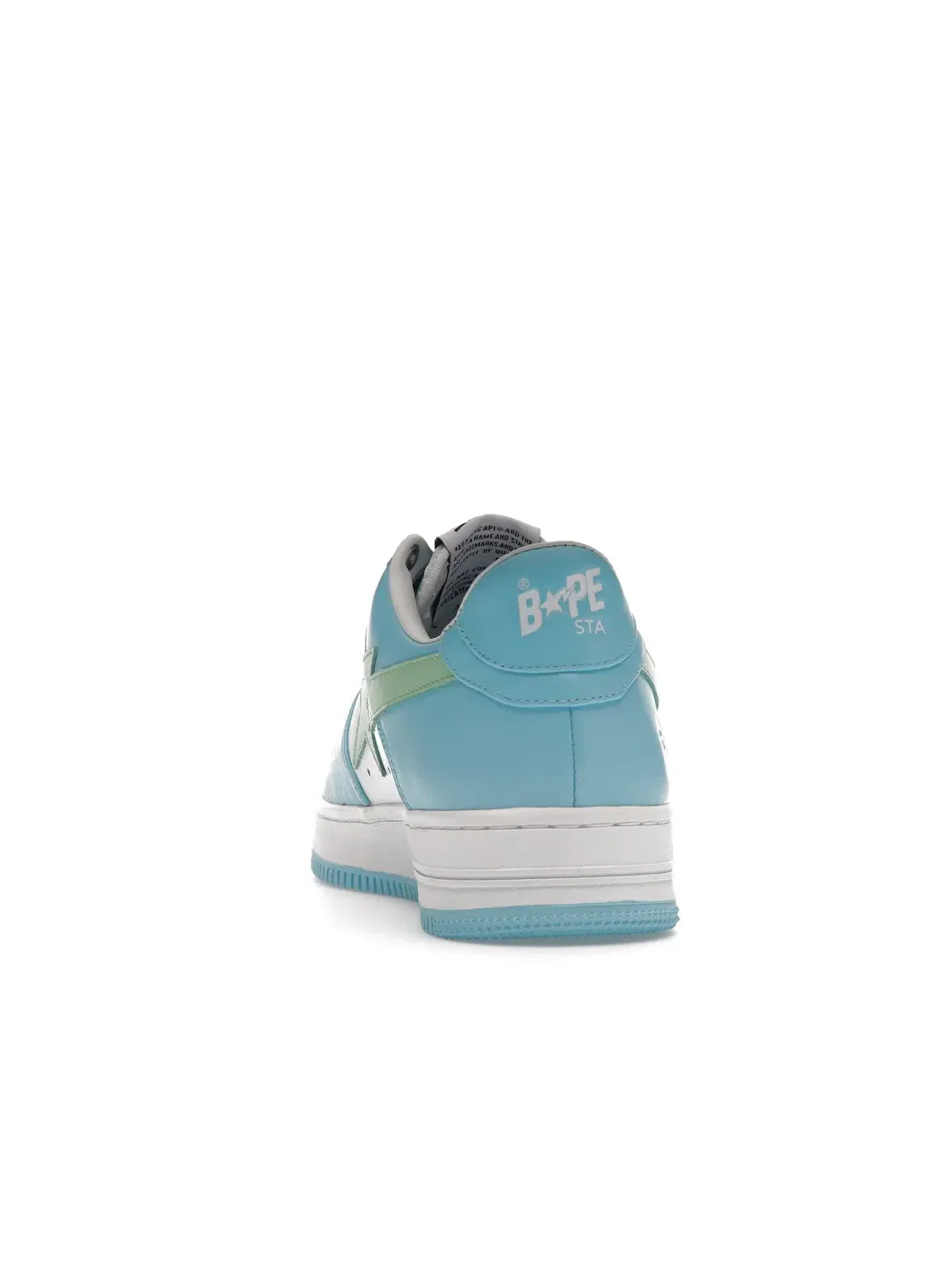 Мужские кроссовки Lifestyle с перфорацией BAPE A Bathing Ape BAPE Sta — изображение 4 из 4, синий зеленый