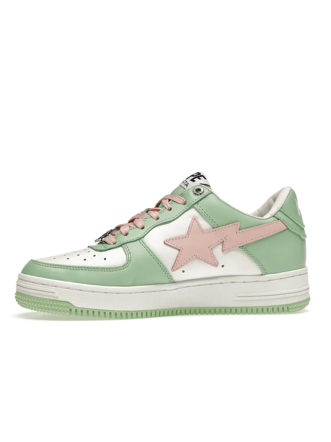 Мужские кроссовки Lifestyle A Bathing Ape BAPE Sta BAPE — изображение 3 из 4, зеленый/розовый