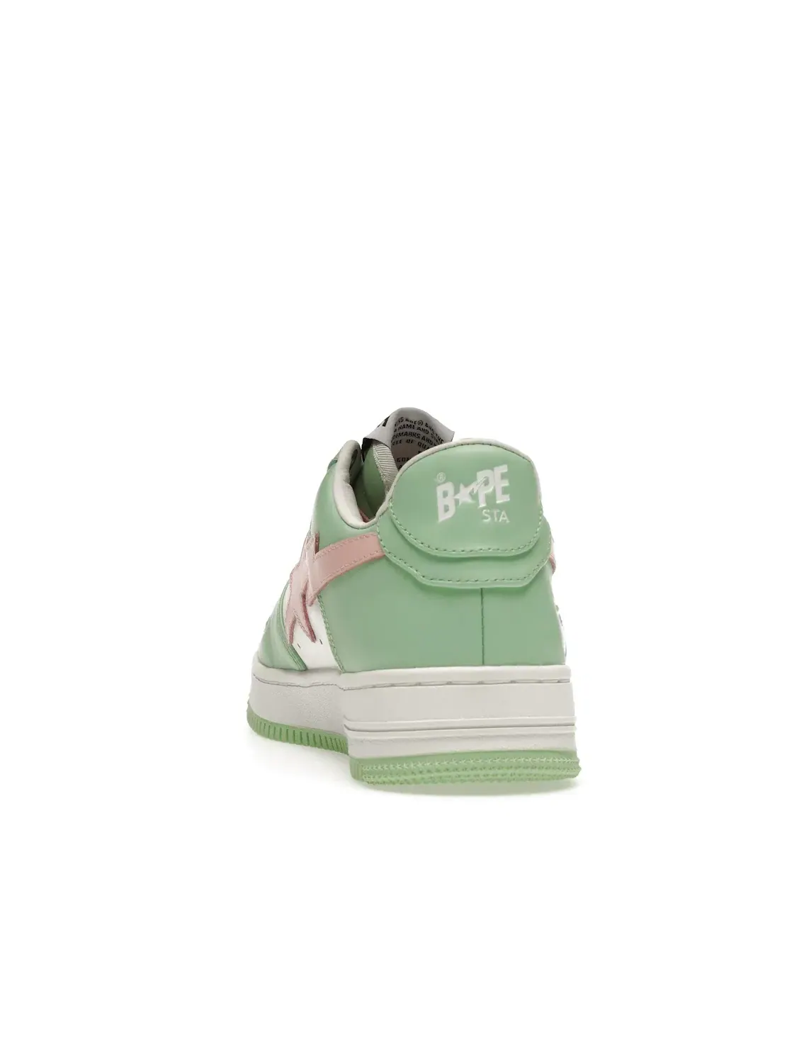 Мужские кроссовки Lifestyle A Bathing Ape BAPE Sta BAPE — изображение 4 из 4, зеленый/розовый