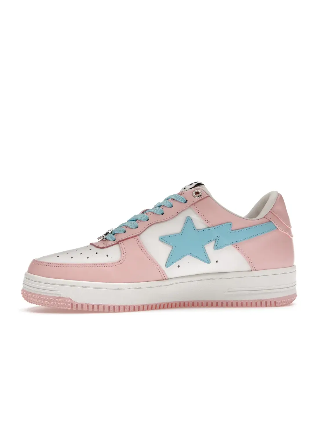 Мужские кроссовки Lifestyle с пастельным принтом A Bathing Ape BAPE Sta BAPE — изображение 3 из 4, розовый/синий