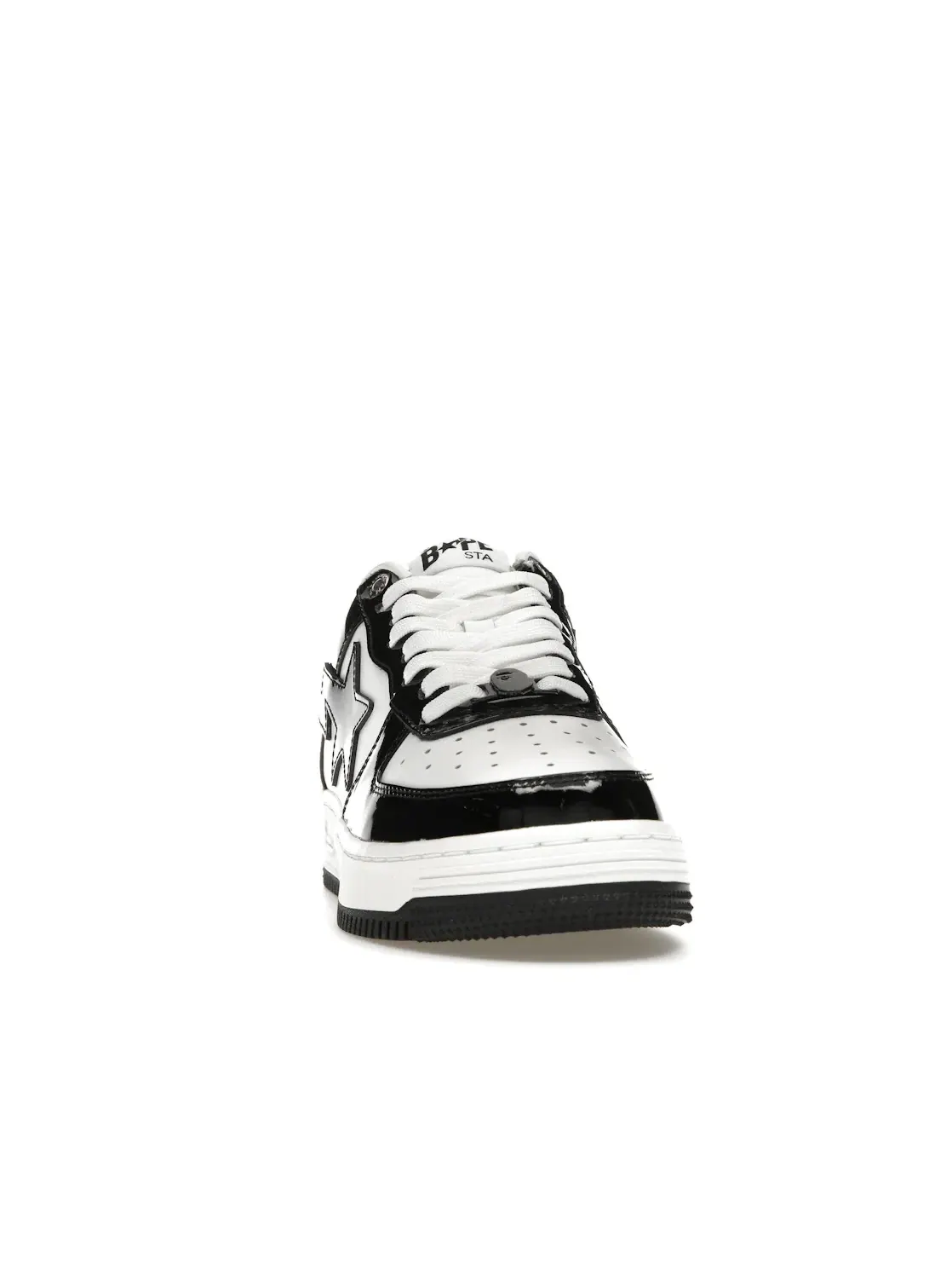 Кроссовки Lifestyle с лакированной кожи Unisex A Bathing Ape BAPE Sta — изображение 2 из 4, черный/белый
