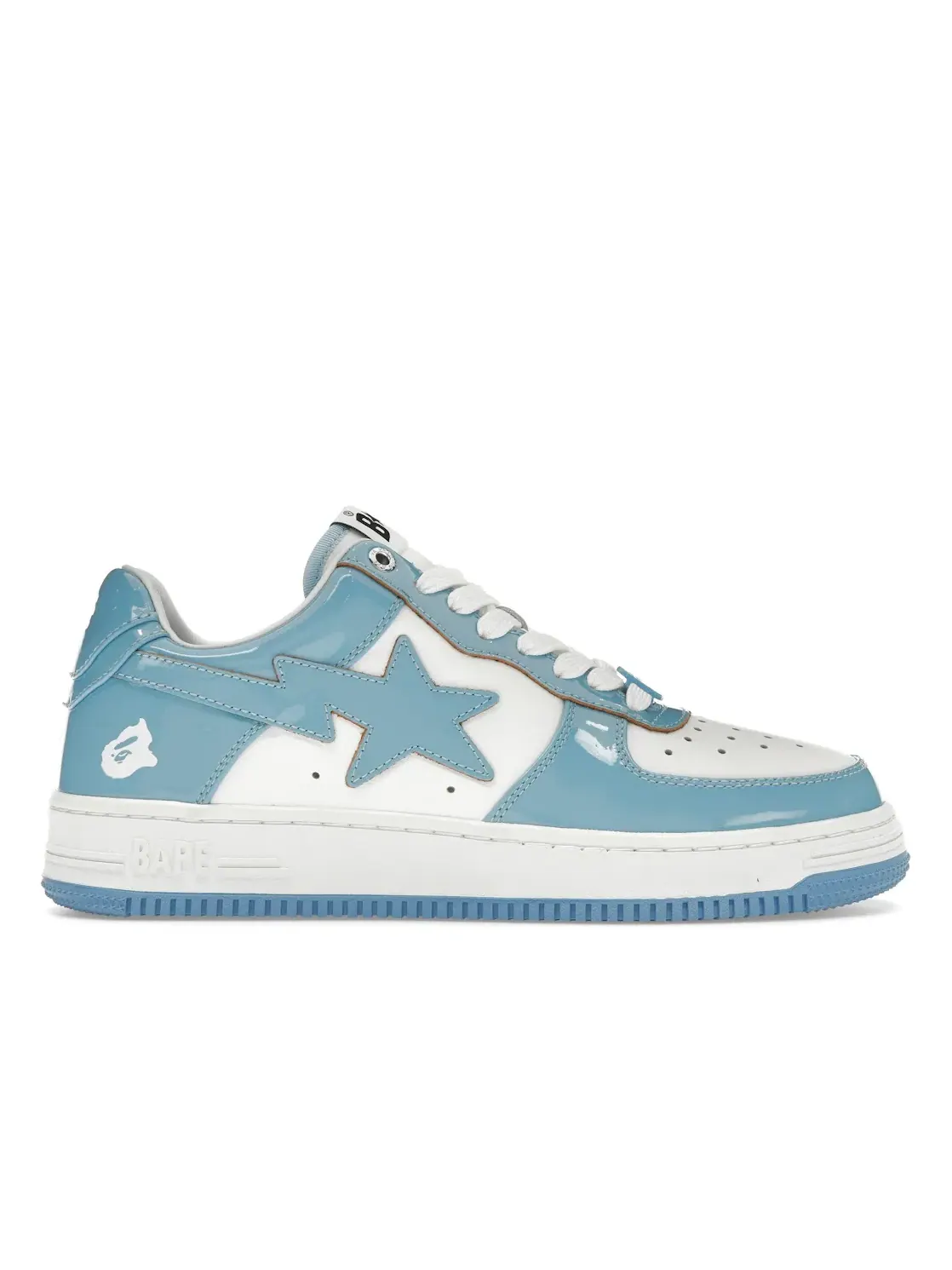 Кроссовки Lifestyle с патентованной кожи BAPE A Bathing Ape BAPE Sta — изображение 1 из 4, синий/белый