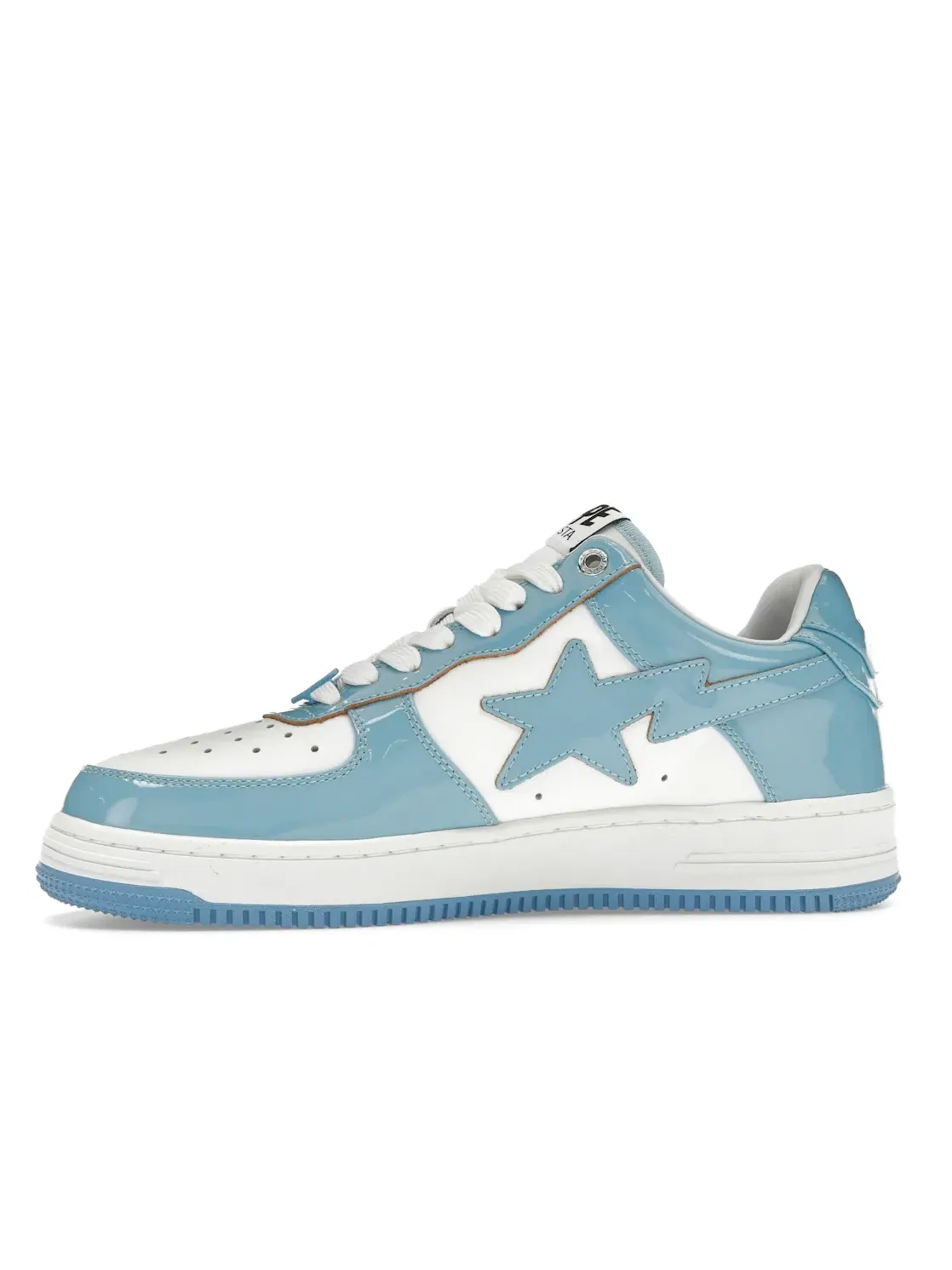 Кроссовки Lifestyle с патентованной кожи BAPE A Bathing Ape BAPE Sta — изображение 3 из 4, синий/белый