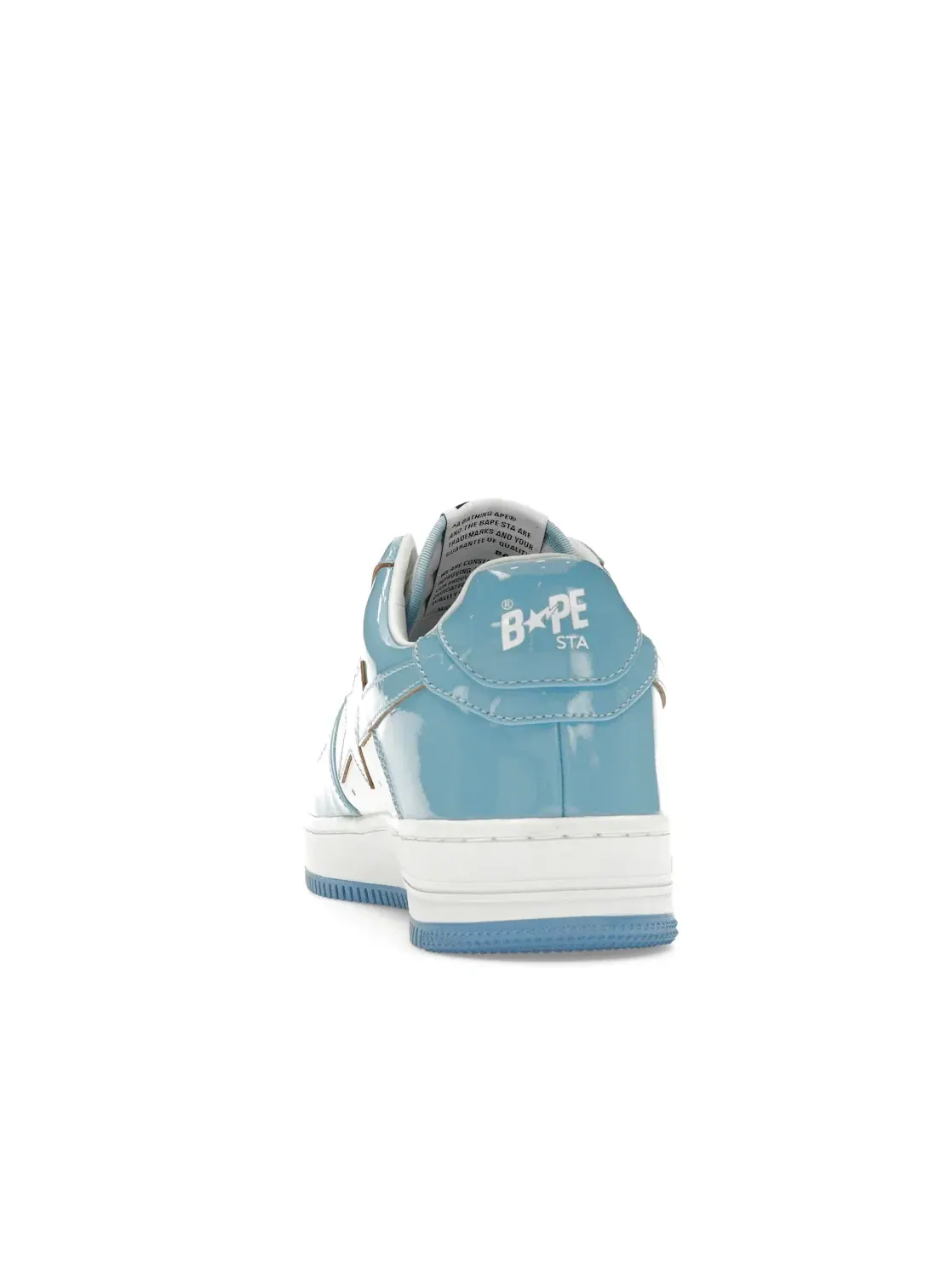 Кроссовки Lifestyle с патентованной кожи BAPE A Bathing Ape BAPE Sta — изображение 4 из 4, синий/белый