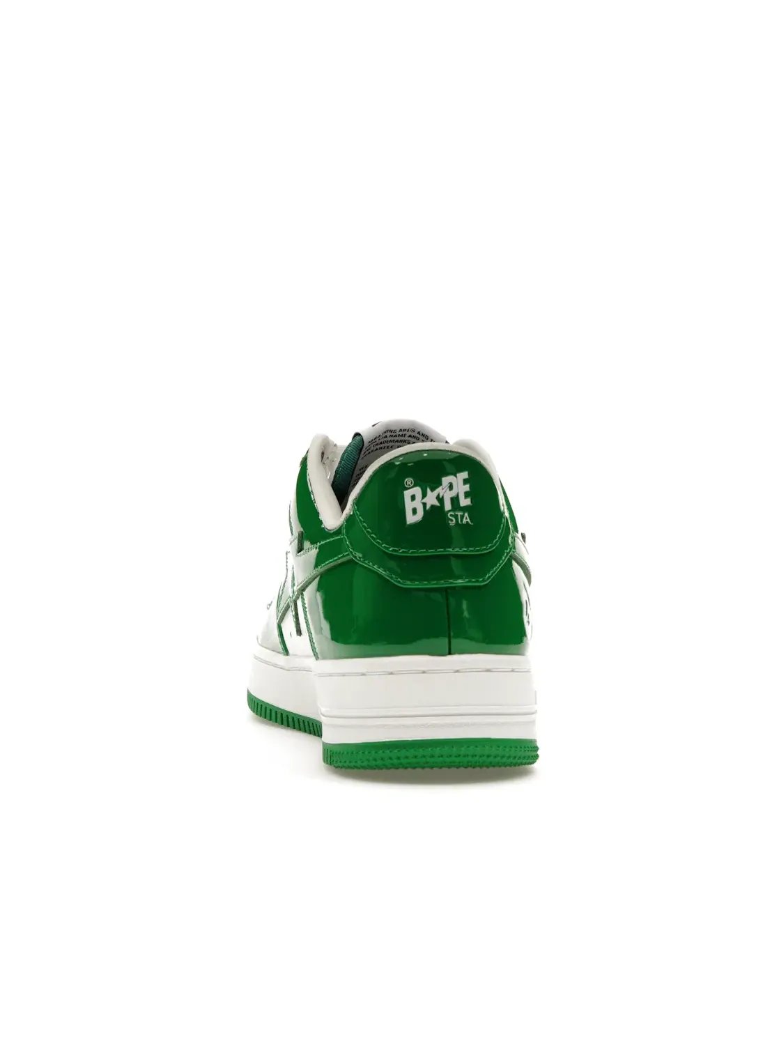 Женские кроссовки Lifestyle BAPE A Bathing Ape BAPE Sta — изображение 4 из 4, зеленый/белый