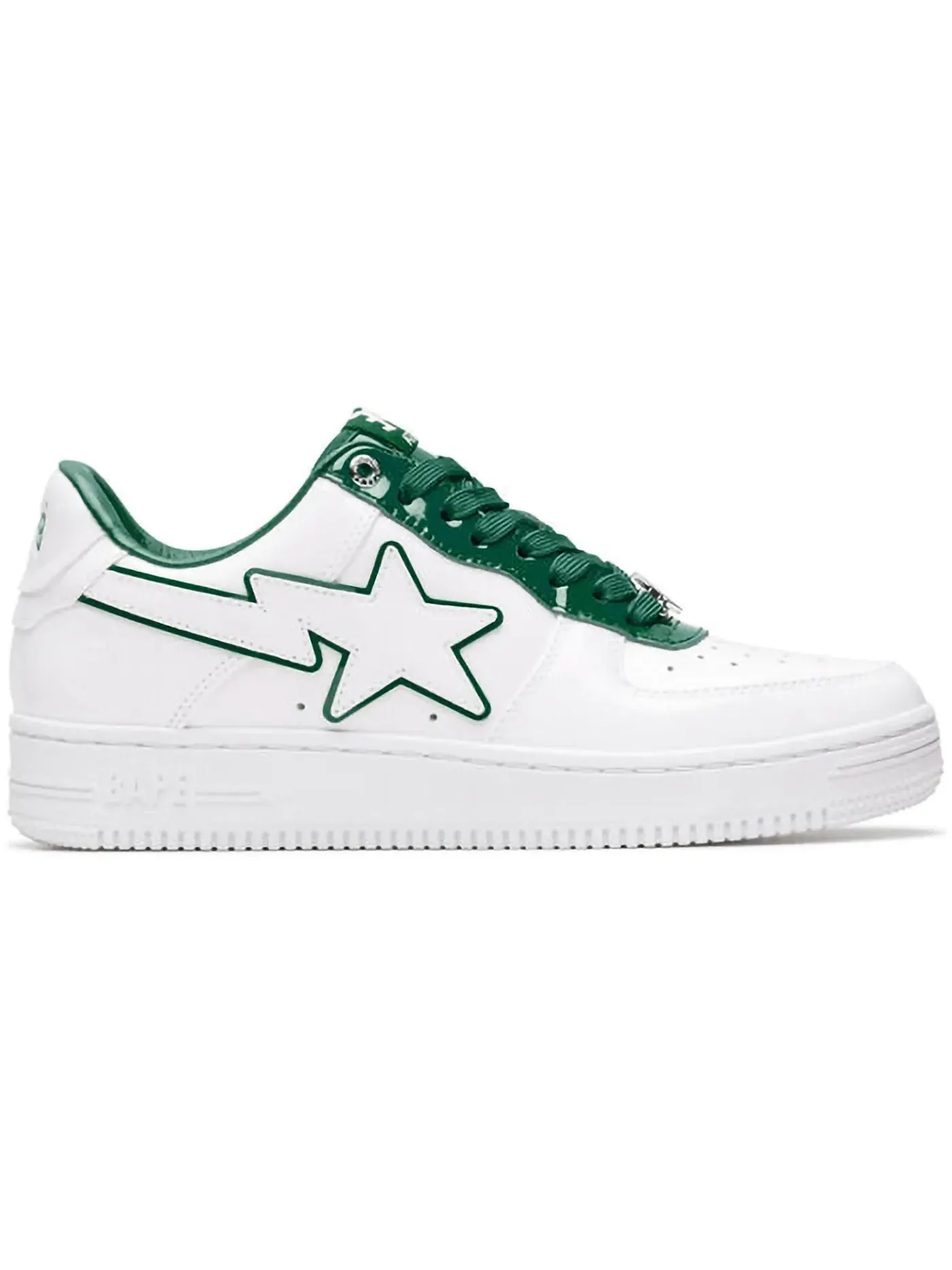 Мужские кроссовки Lifestyle A Bathing Ape BAPE Sta BAPE — изображение 1 из 3, белый/зеленый