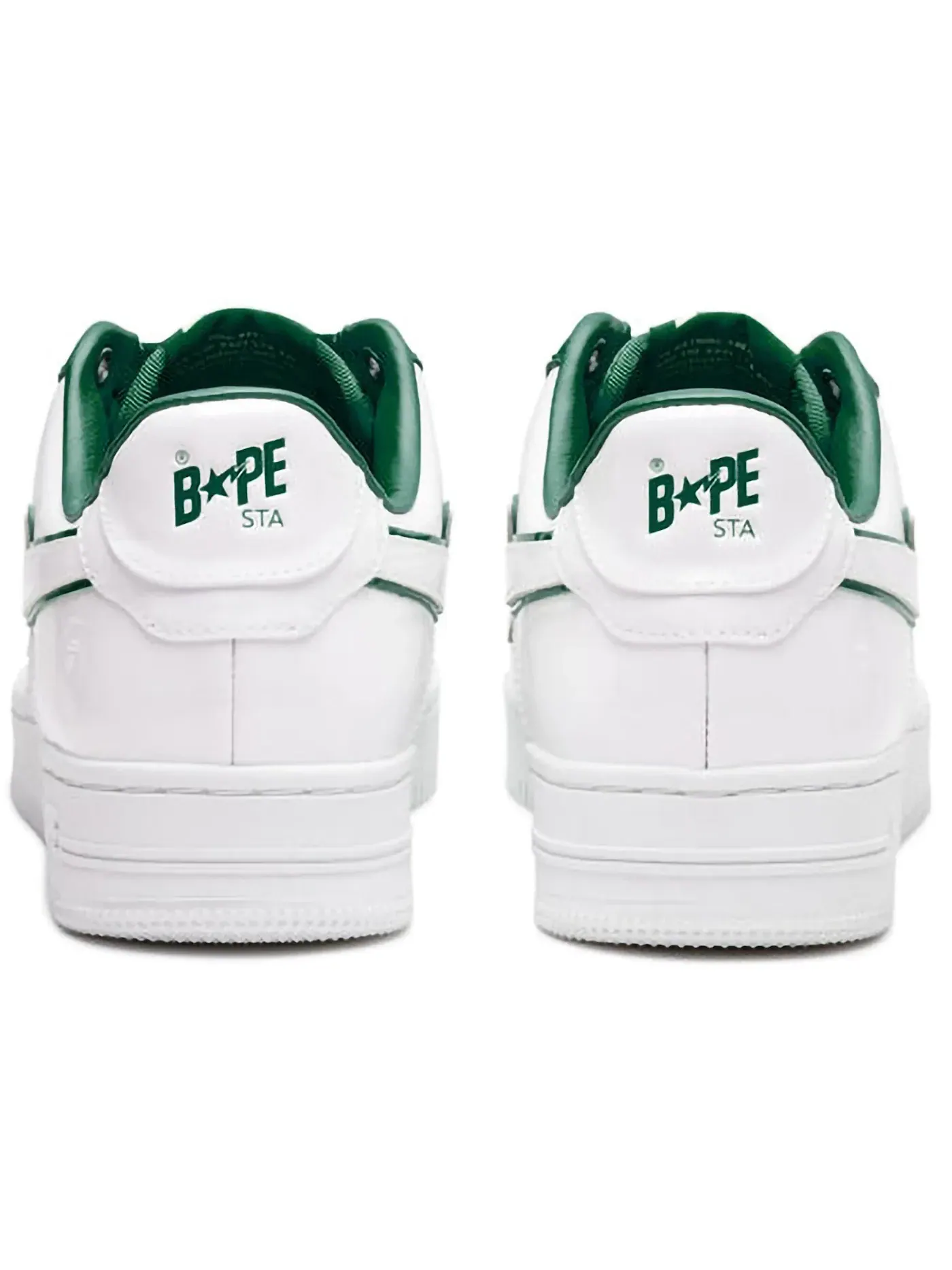 Мужские кроссовки Lifestyle A Bathing Ape BAPE Sta BAPE — изображение 3 из 3, белый/зеленый
