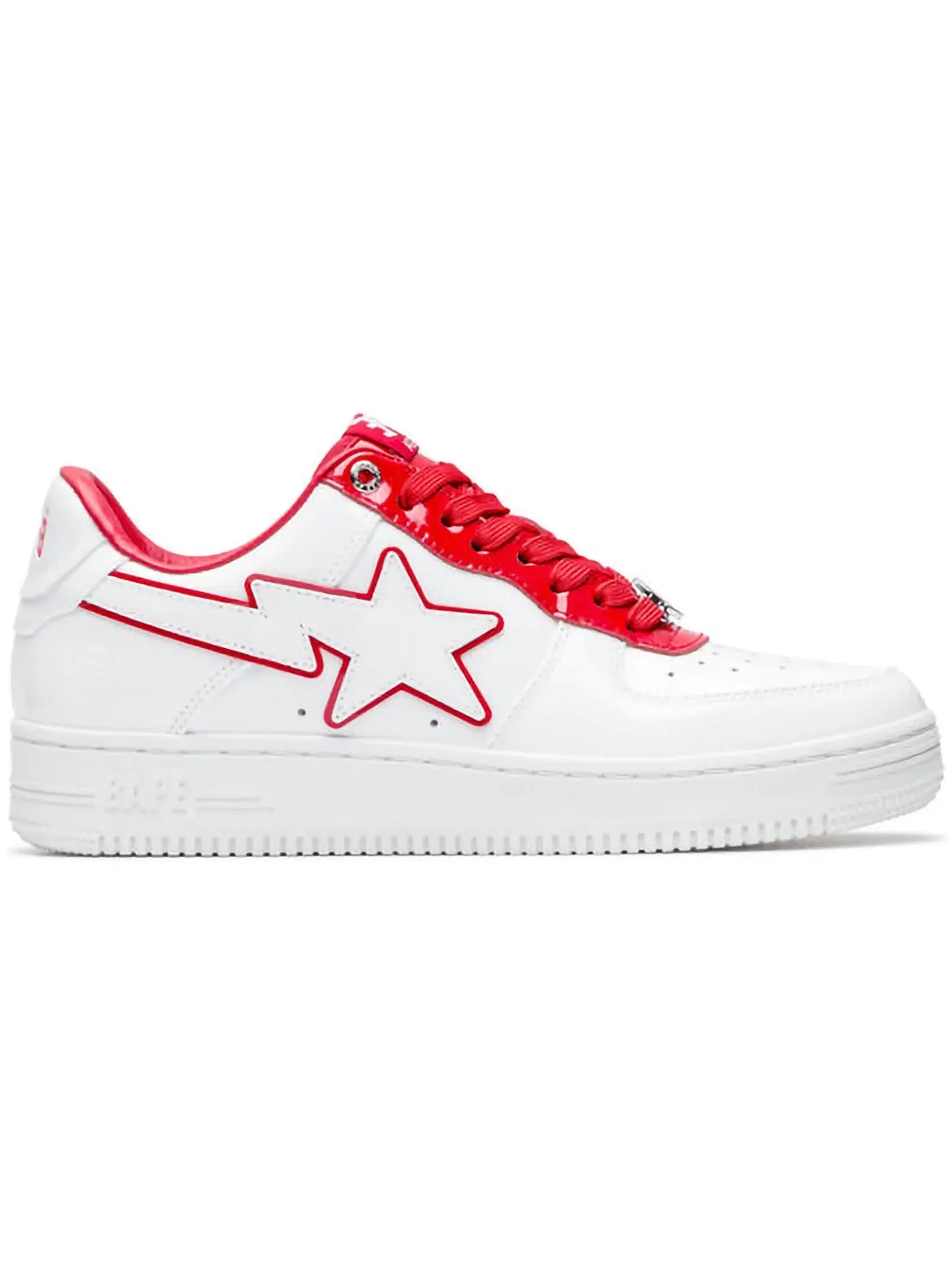Мужские кроссовки Lifestyle A Bathing Ape BAPE Sta BAPE — изображение 1 из 3, белый/красный