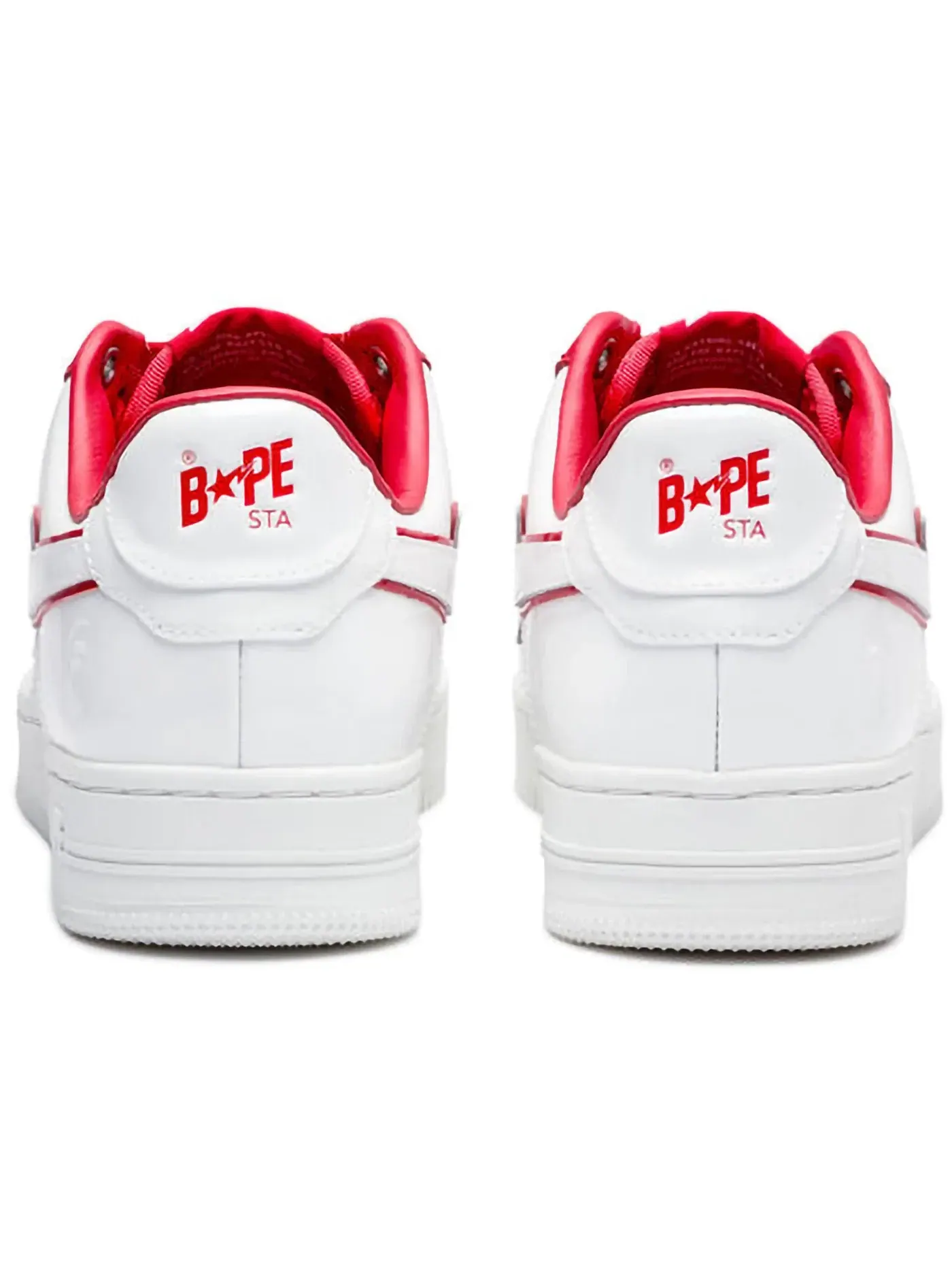 Мужские кроссовки Lifestyle A Bathing Ape BAPE Sta BAPE — изображение 3 из 3, белый/красный