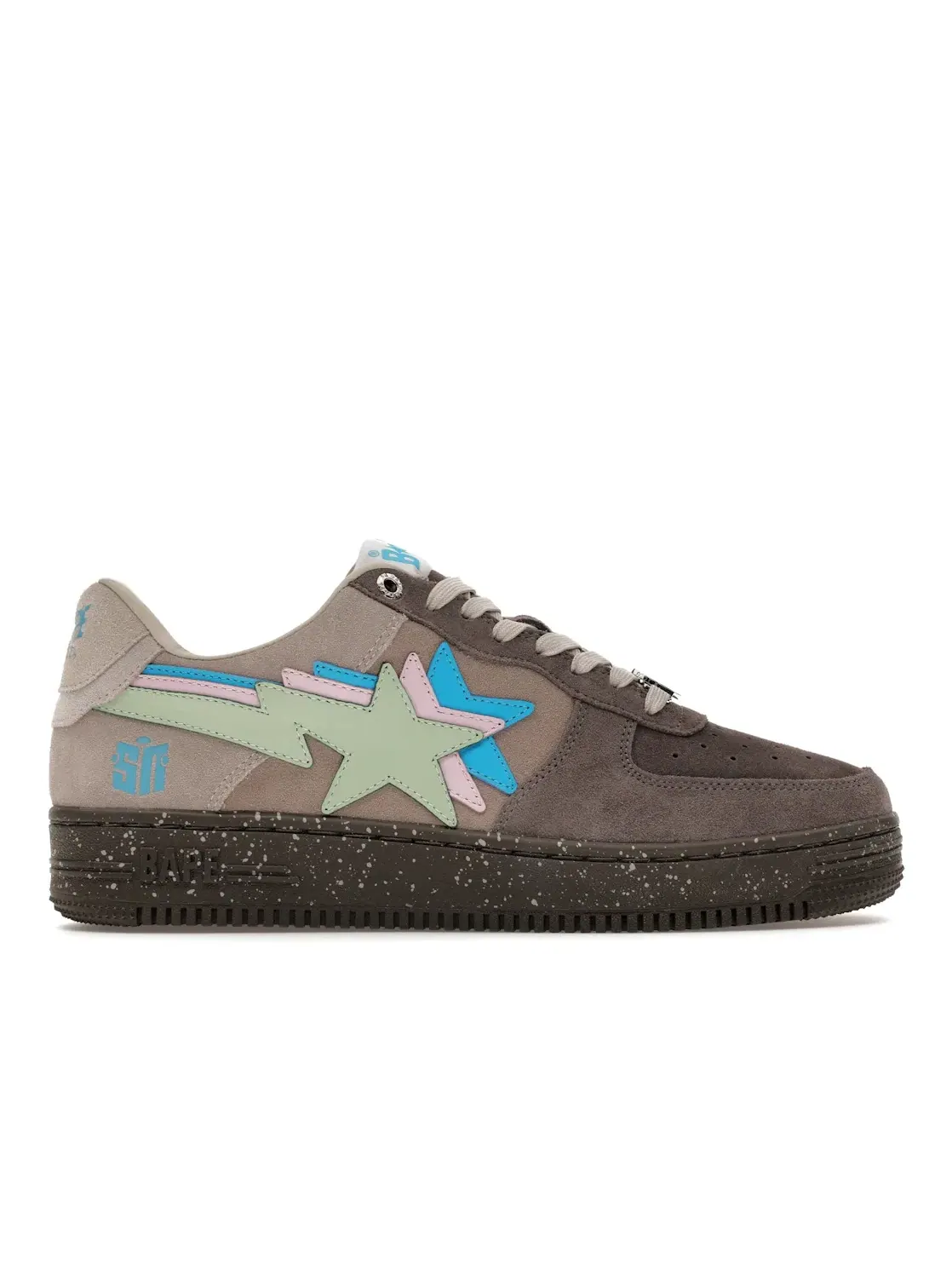Мужские кроссовки с тройным логотипом A Bathing Ape BAPE Sta Sneaker News — изображение 1 из 4, ночь