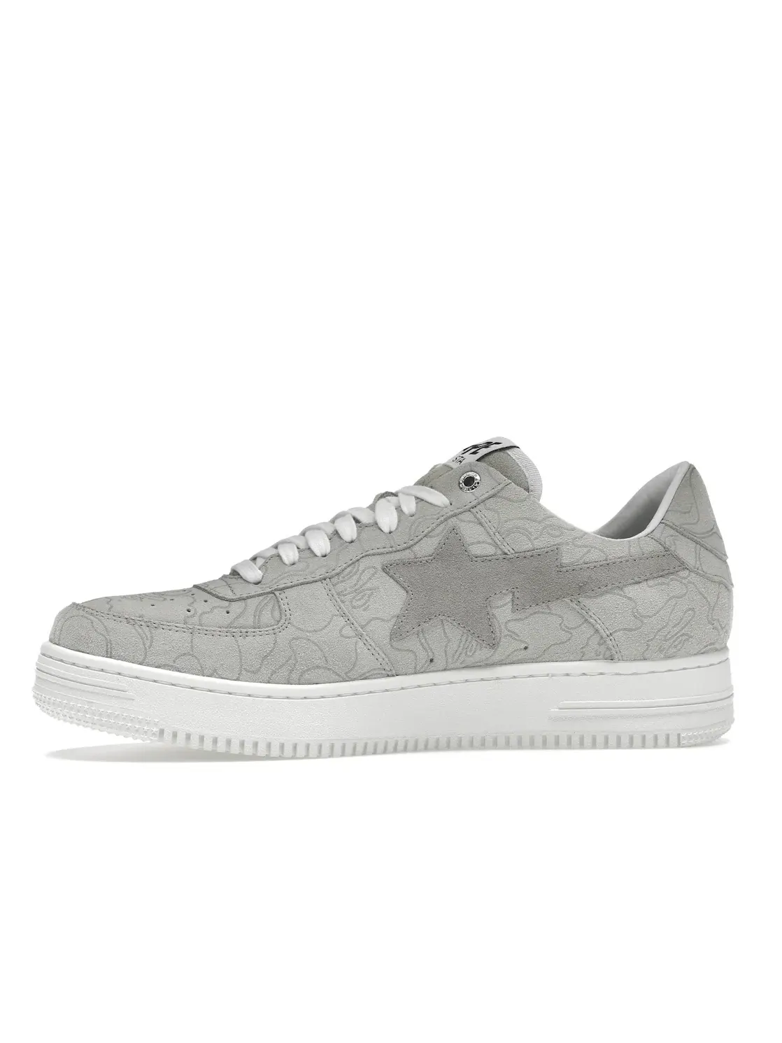 Мужские кроссовки Lifestyle A Bathing Ape BAPE Sta BAPE — изображение 3 из 4, серый/темный серый/белый