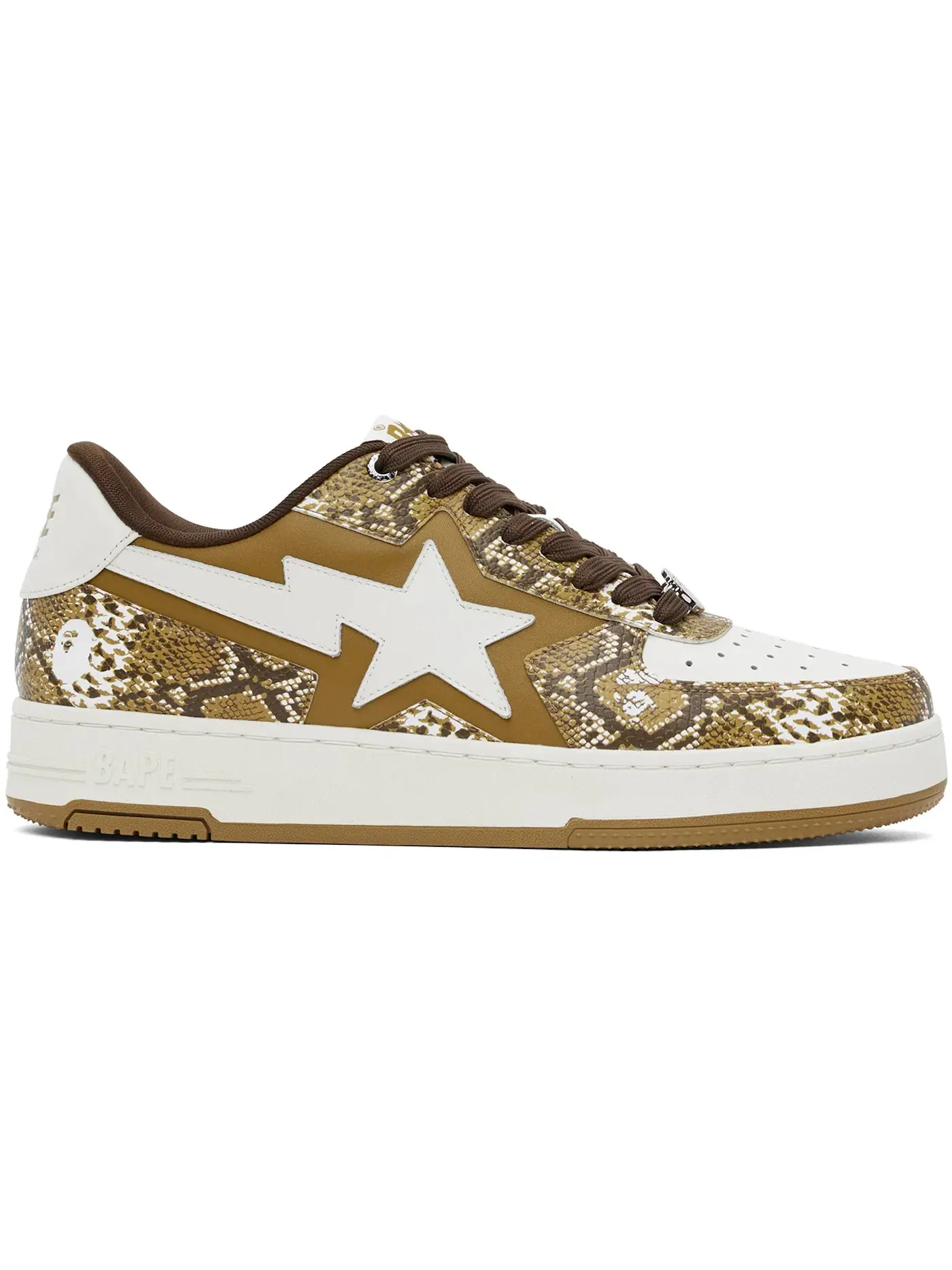 Мужские кроссовки Lifestyle A Bathing Ape BAPE Sta BAPE — изображение 1 из 1, бежевый