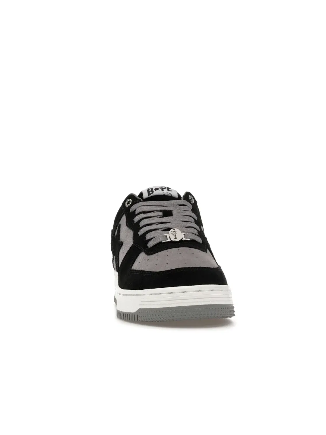 Мужские кроссовки замшевые BAPE A Bathing Ape BAPE Sta — изображение 2 из 4, черный/серый/белый