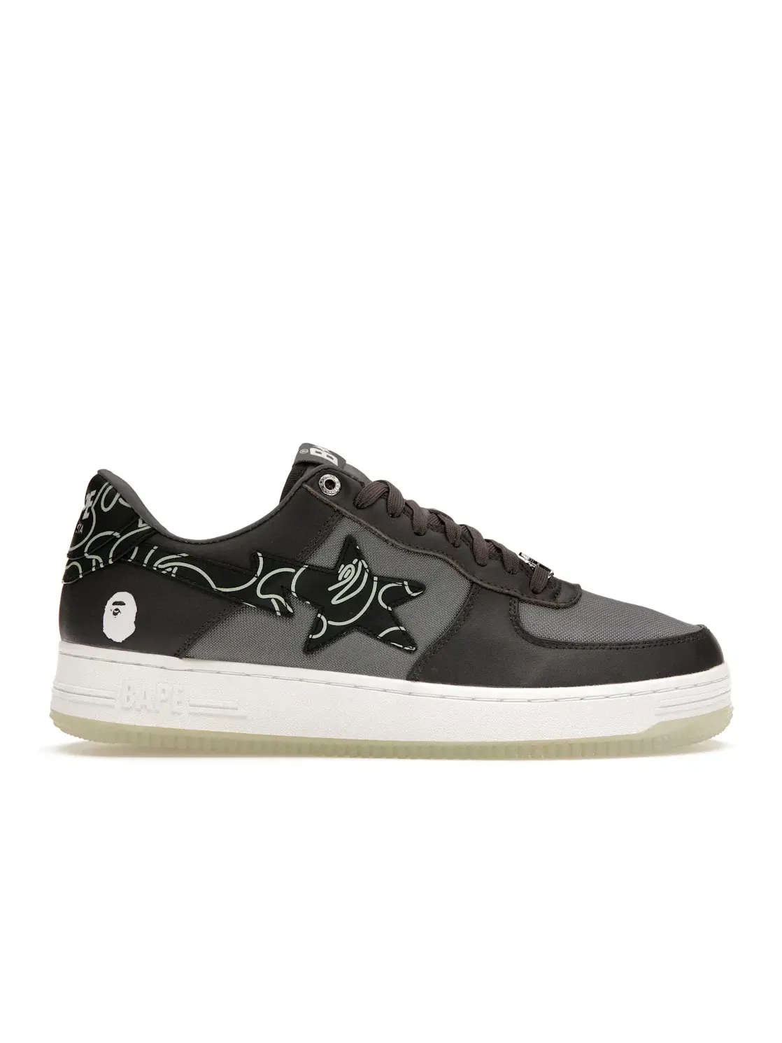 Мужские кроссовки Lifestyle с камуфляжным принтом A Bathing Ape BAPE Sta — изображение 1 из 4