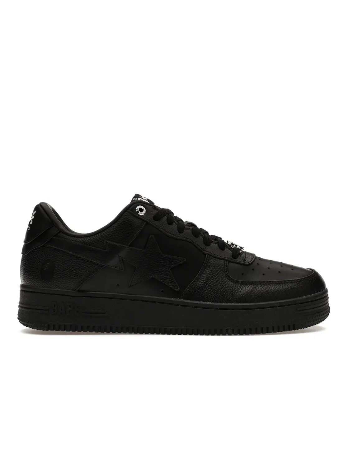 Мужские кроссовки Lifestyle A Bathing Ape BAPE Sta BAPE — изображение 1 из 4, черный/черный/белый