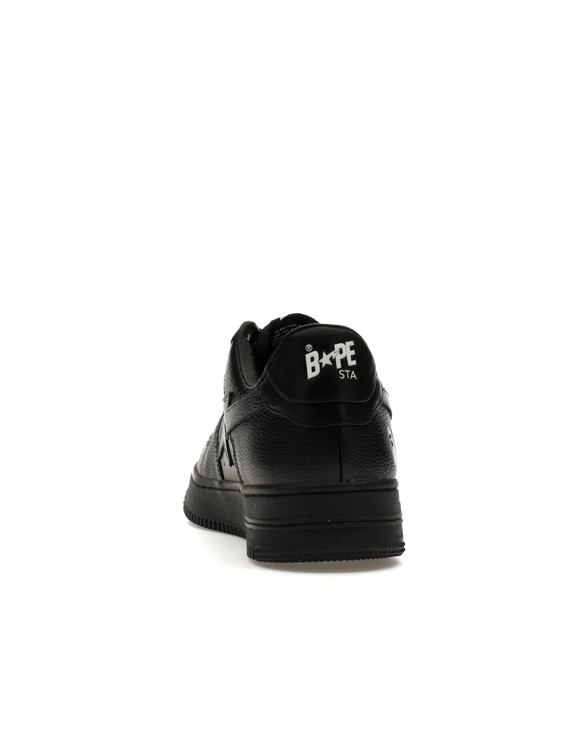 Мужские кроссовки Lifestyle A Bathing Ape BAPE Sta BAPE — изображение 4 из 4, черный/черный/белый