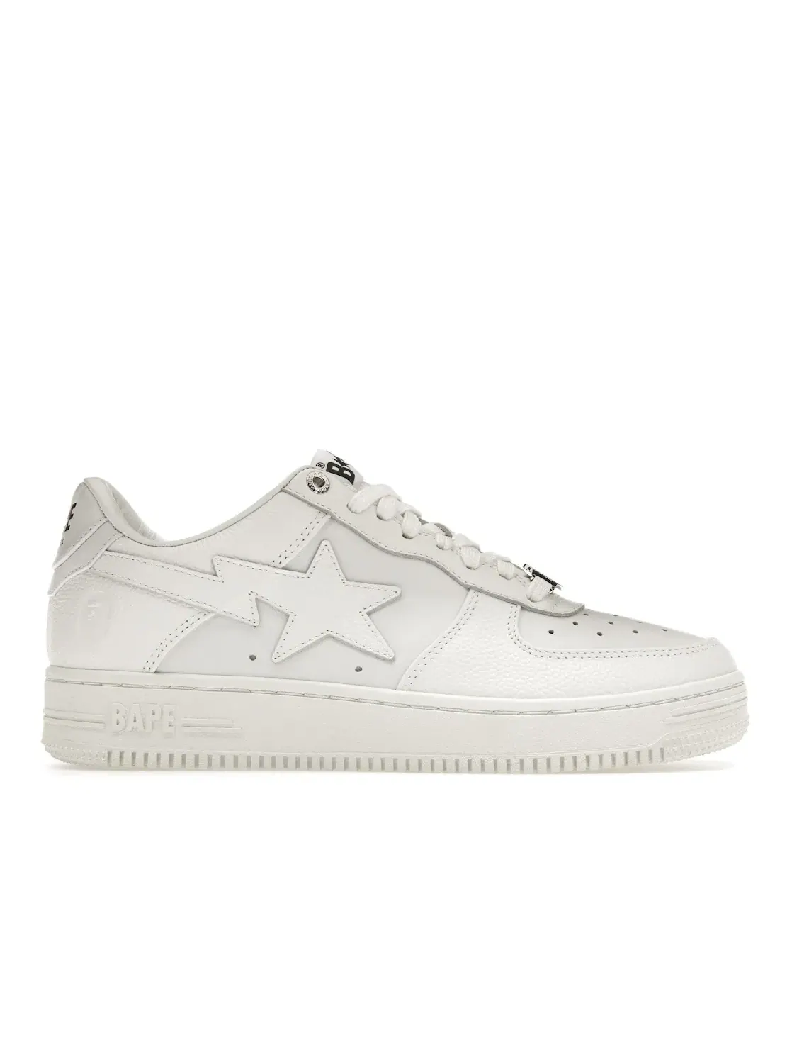 Мужские кроссовки Lifestyle BAPE A Bathing Ape BAPE Sta — изображение 1 из 4, белый/белый/черный