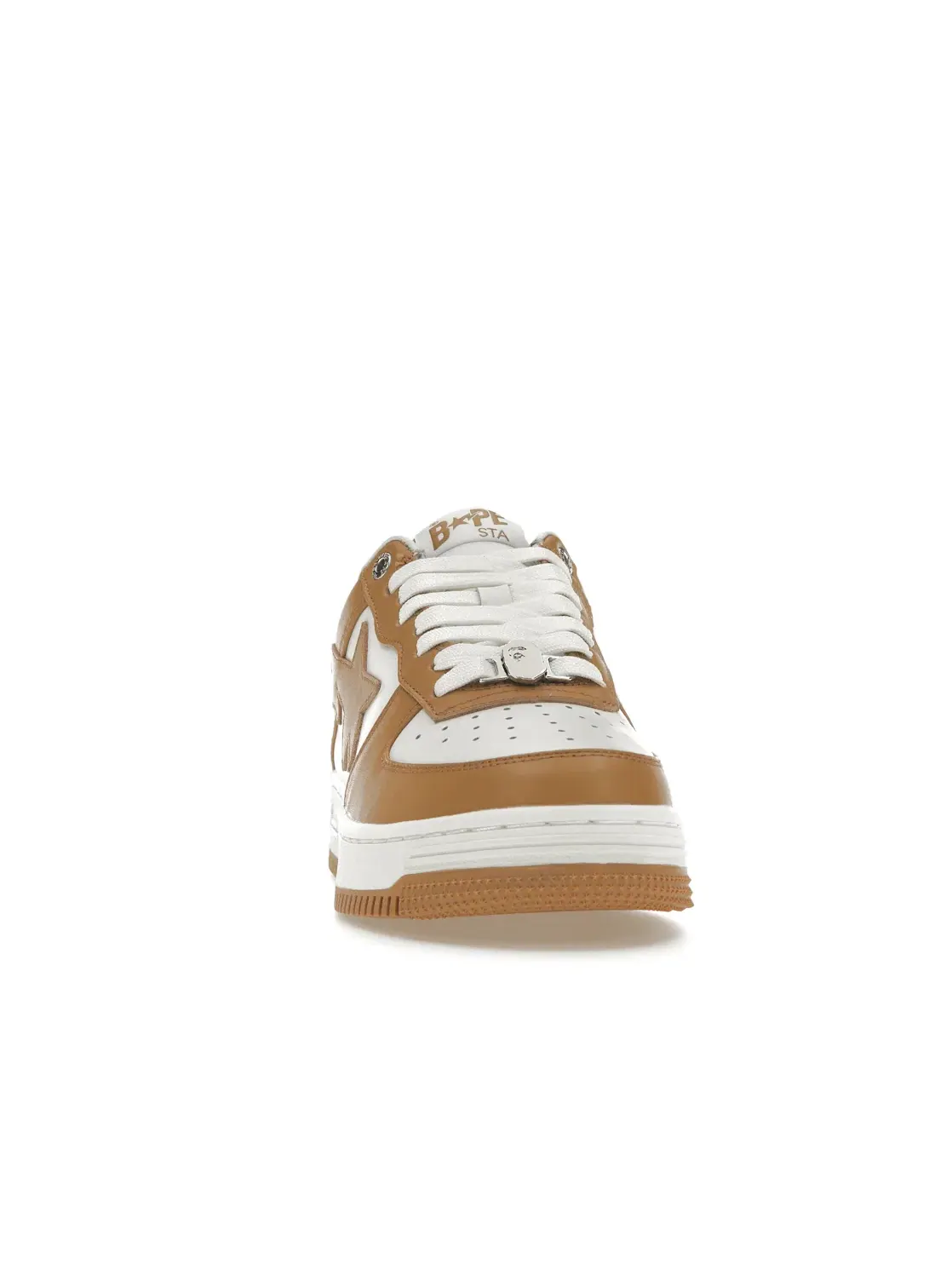 Мужские кроссовки lifestyle с перфорацией A Bathing Ape BAPE Sta BAPE — изображение 2 из 4, белый/бежевый/белый