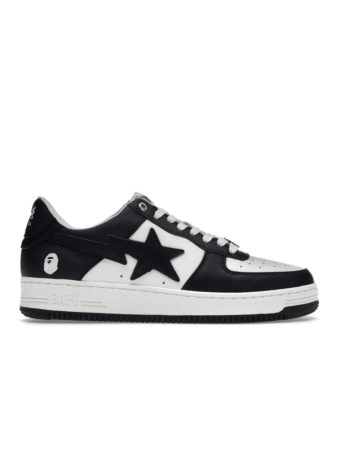 Мужские кроссовки Lifestyle BAPE A Bathing Ape BAPE Sta — изображение 1 из 4, белый/черный/белый