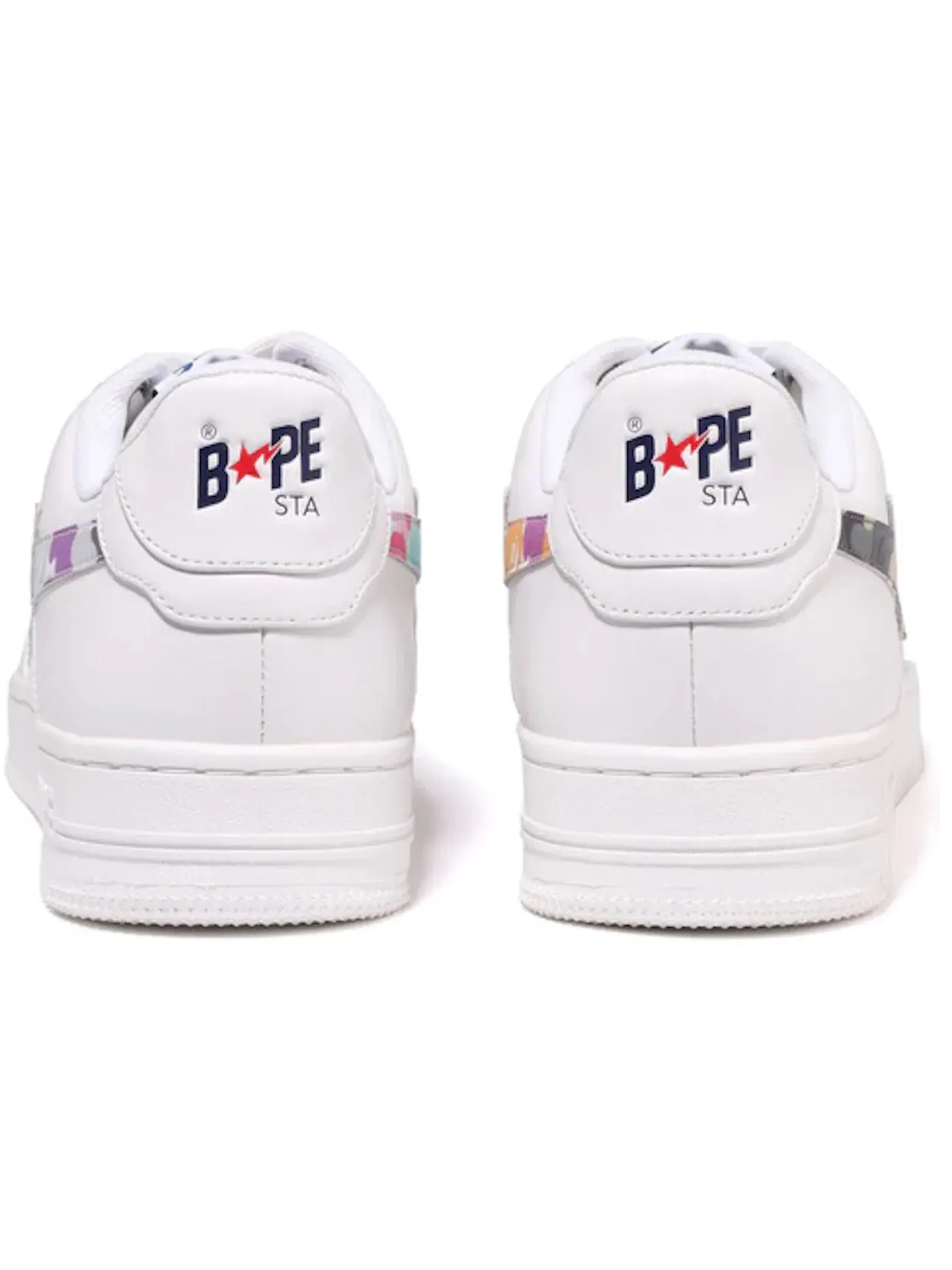 Кроссовки lifestyle с принтом A Bathing Ape BAPE Sta BAPE — изображение 3 из 4, белый/мульти