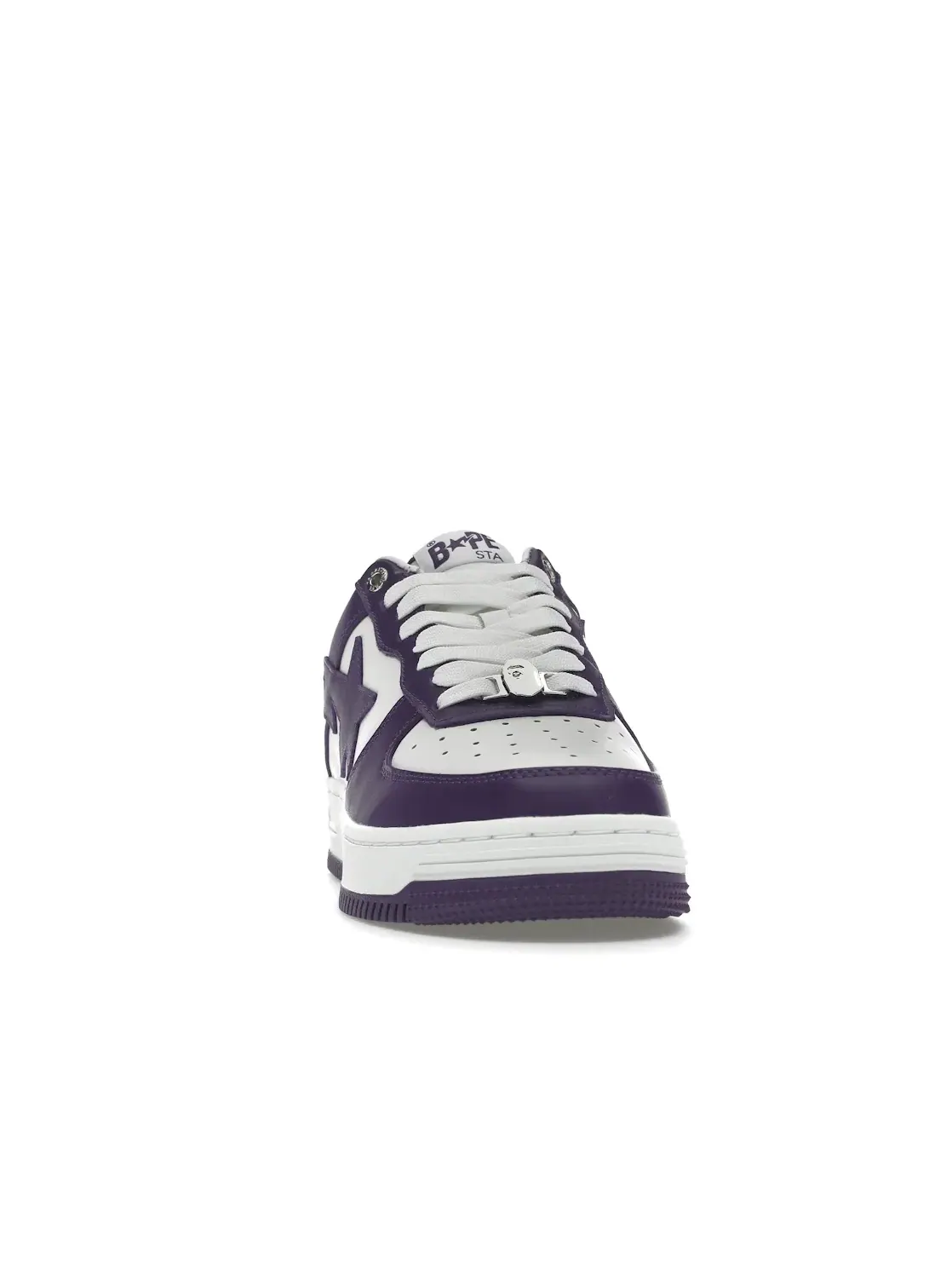 Мужские кроссовки Lifestyle BAPE A Bathing Ape BAPE Sta — изображение 2 из 4, белый/фиолетовый/белый