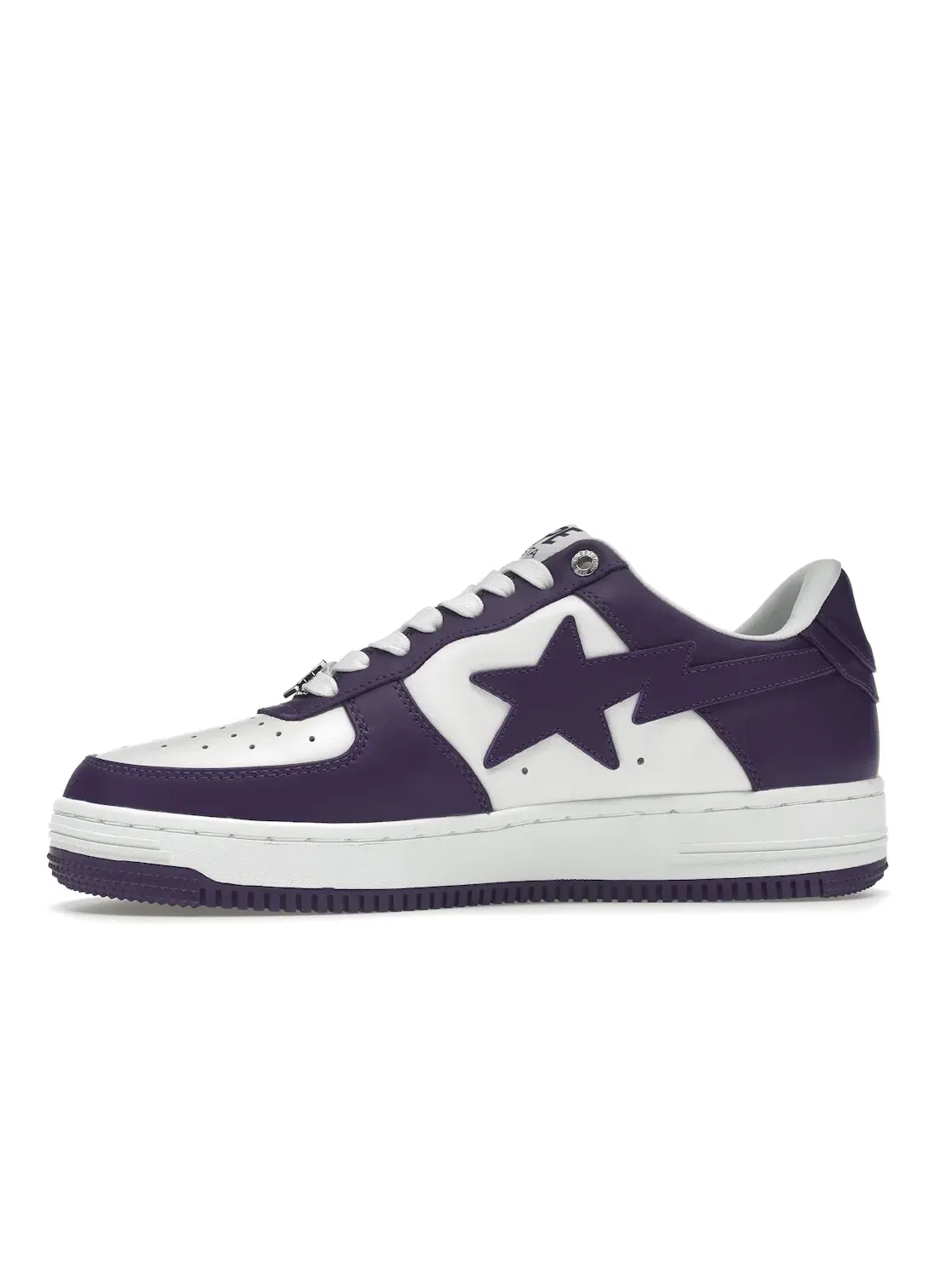 Мужские кроссовки Lifestyle BAPE A Bathing Ape BAPE Sta — изображение 3 из 4, белый/фиолетовый/белый