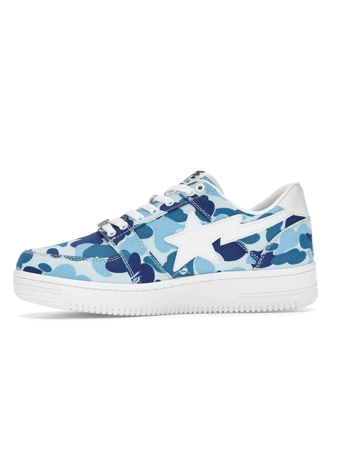 Мужские кроссовки с принтом A Bathing Ape BAPE Sta Low BAPE — изображение 3 из 4, синий/белый