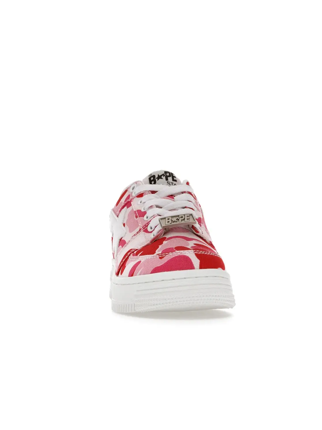 Мужские кроссовки с камуфляжным принтом A Bathing Ape BAPE Sta Low — изображение 2 из 4, розовый/белый