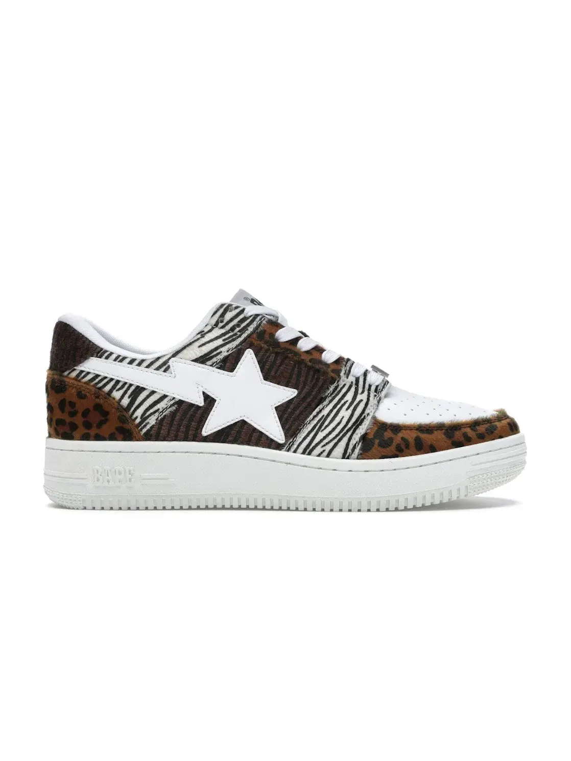 Кроссовки Lifestyle A Bathing Ape BAPE Sta Low BAPE — изображение 1 из 4, белый