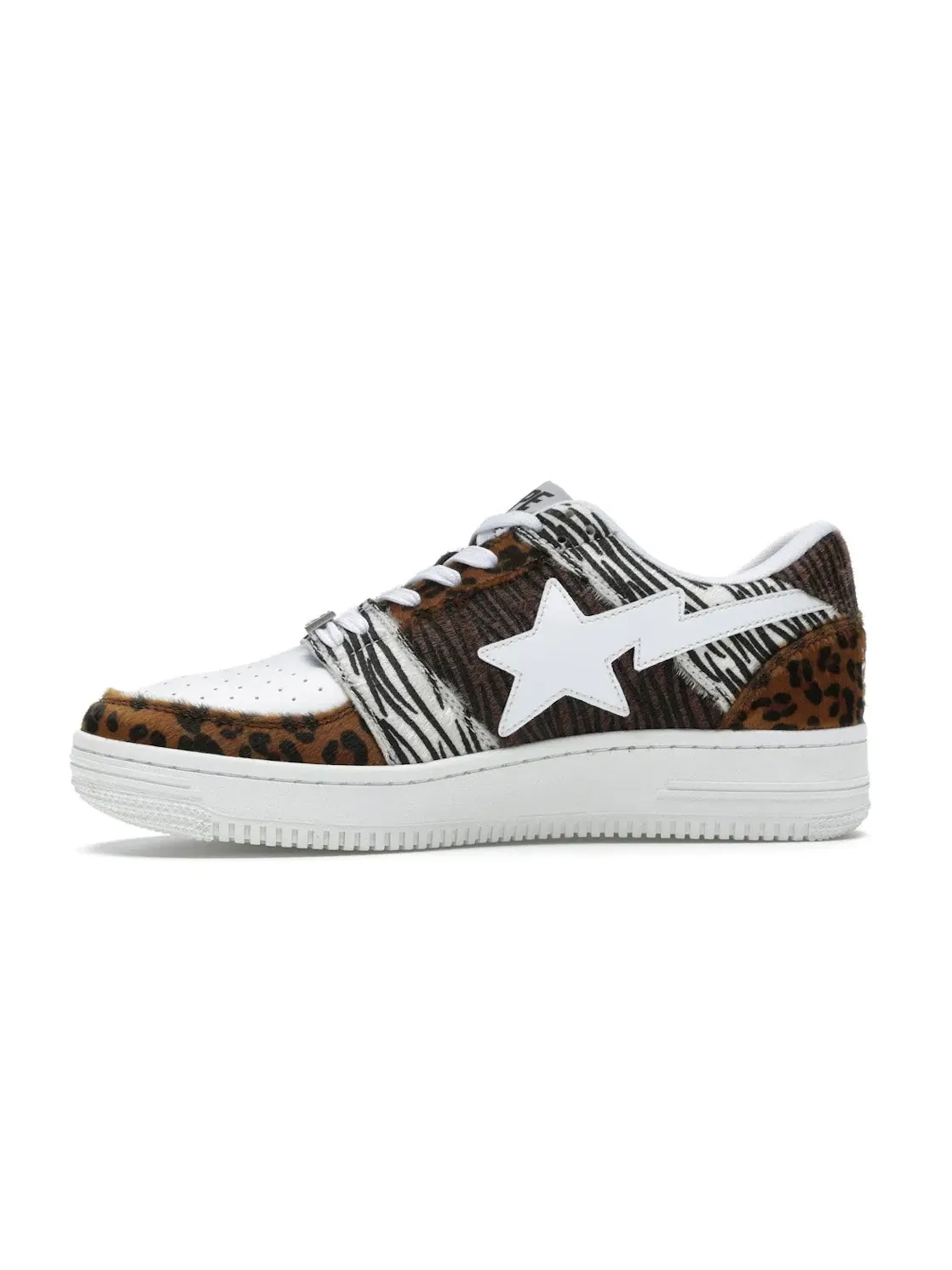 Кроссовки Lifestyle A Bathing Ape BAPE Sta Low BAPE — изображение 3 из 4, белый