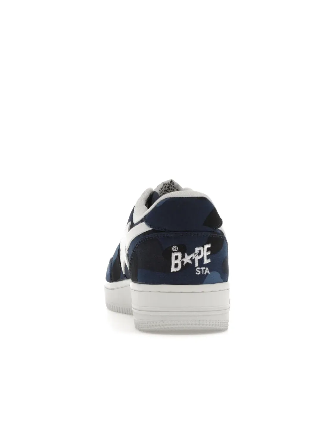 Кроссовки Lifestyle Navy/White A Bathing Ape BAPE Sta Low BAPE — изображение 4 из 4, белый