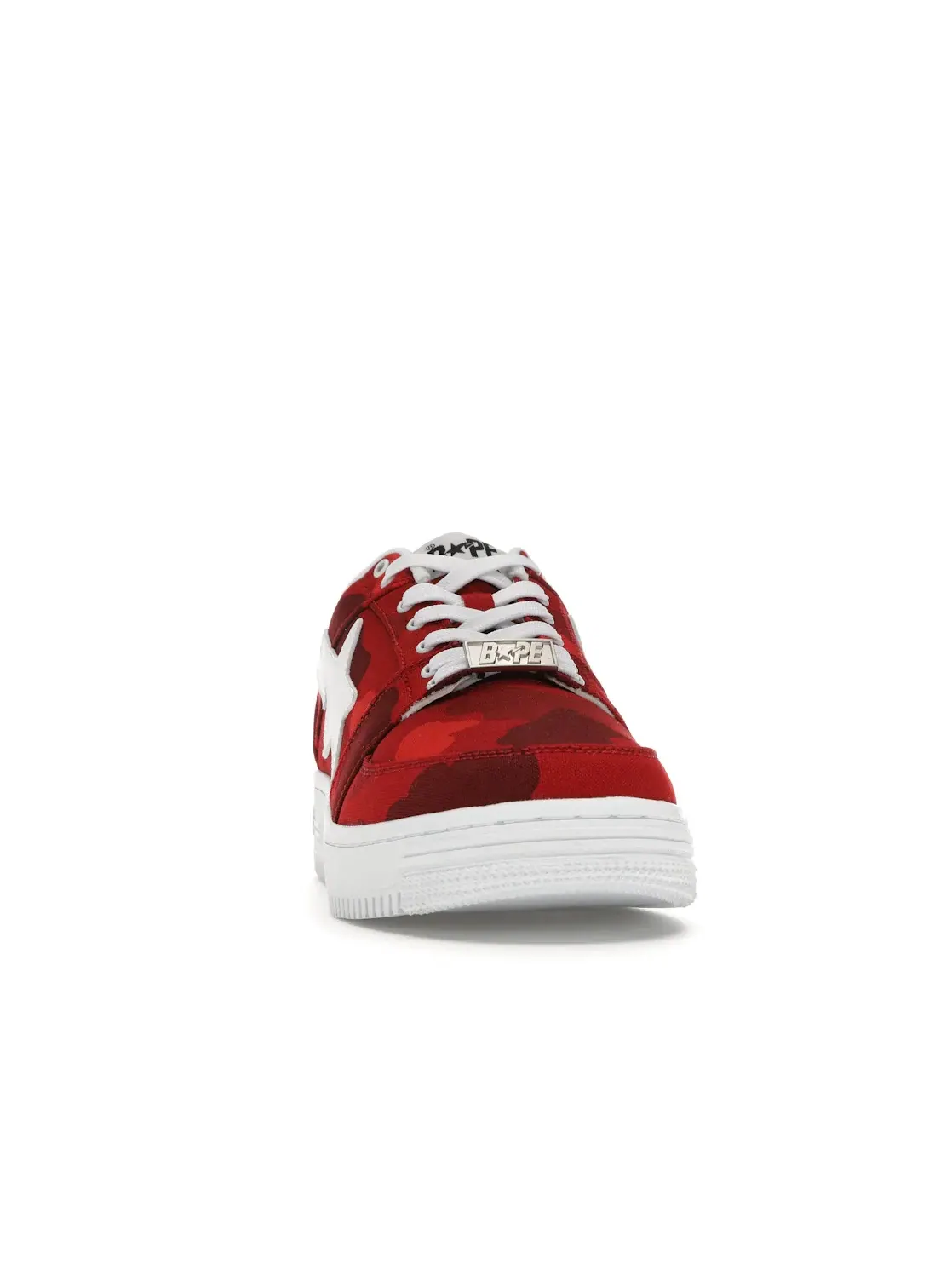 Кроссовки Lifestyle с камуфляжным принтом A Bathing Ape BAPE Sta Low — изображение 2 из 4, красный/белый