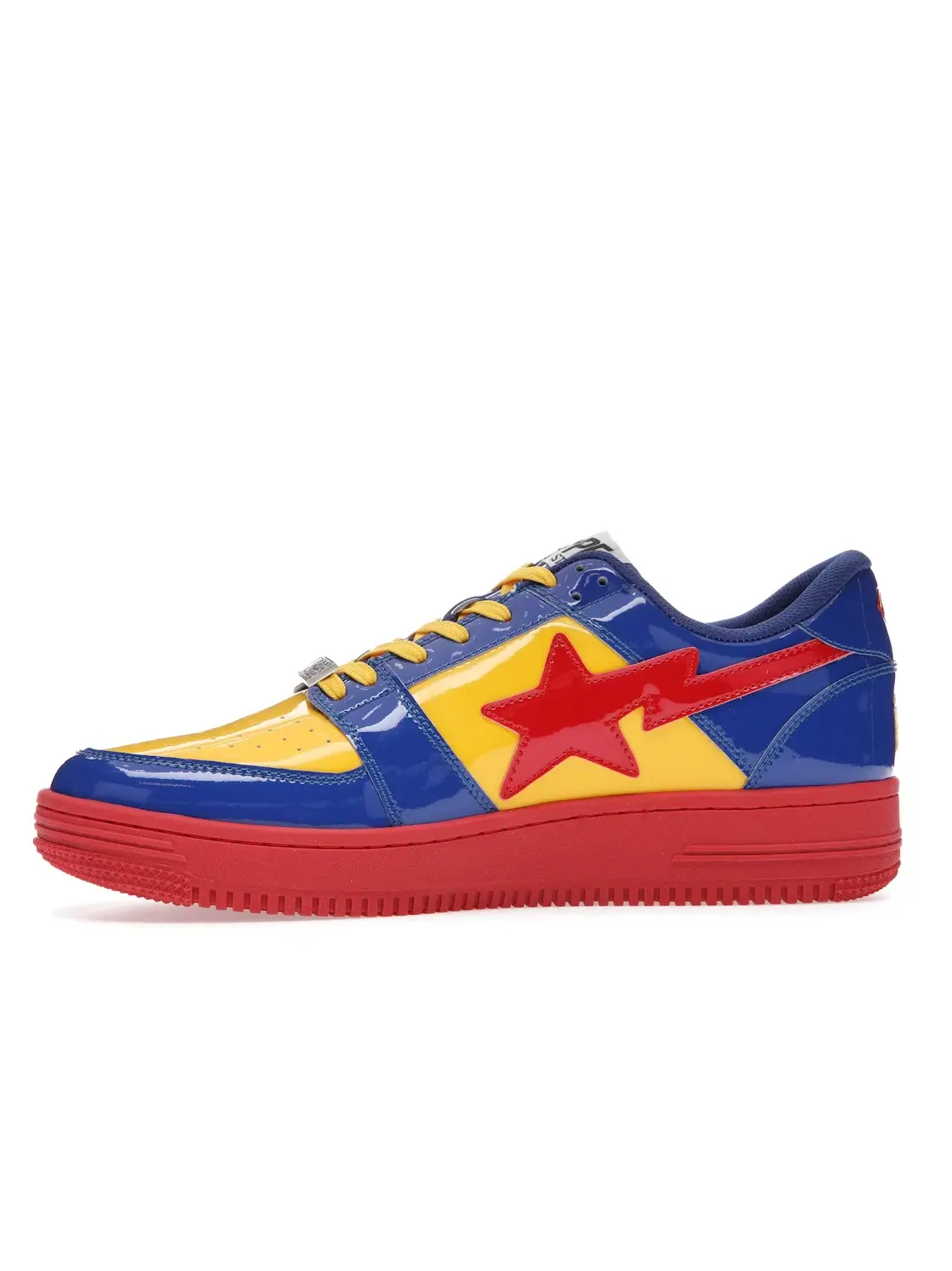 Мужские кроссовки Lifestyle A Bathing Ape BAPE Sta Low BAPE — изображение 3 из 4, синий/красный-желтый