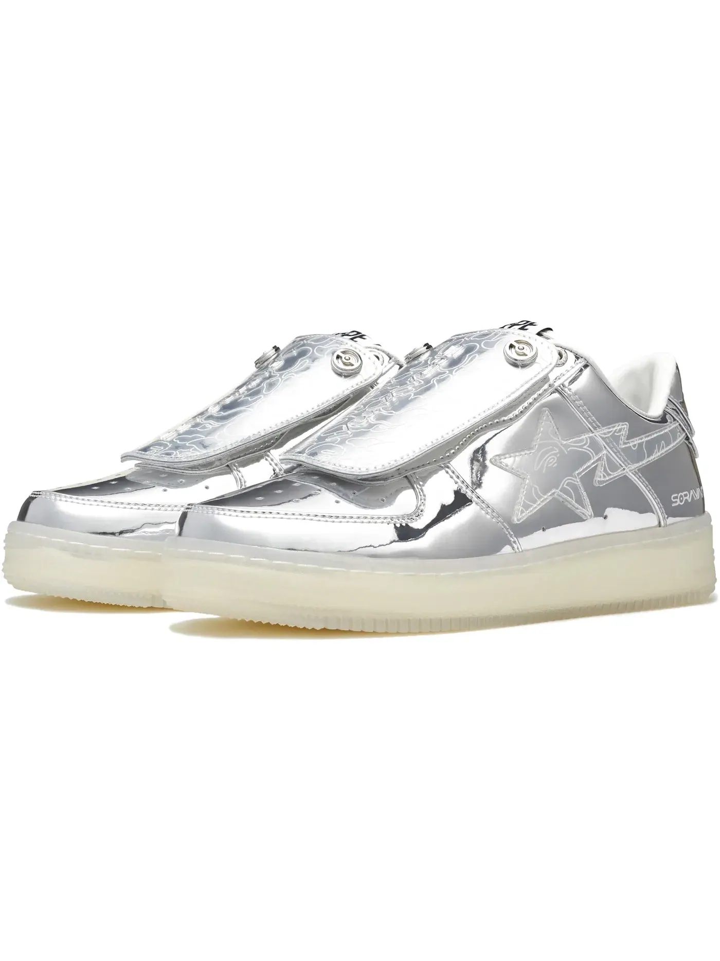 Мужские кеды Lifestyle с принтом BAPE Sta Low BAPE — изображение 1 из 1