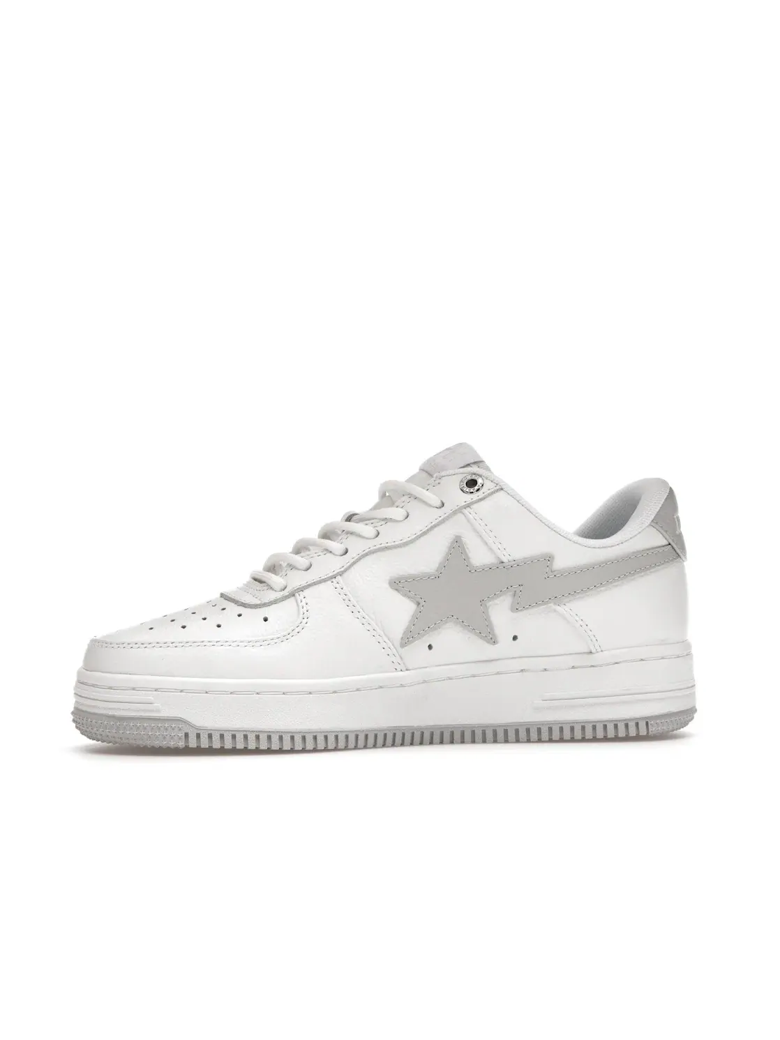 Женские кроссовки Lifestyle BAPE A Bathing Ape Bapesta — изображение 3 из 4, белый/серый