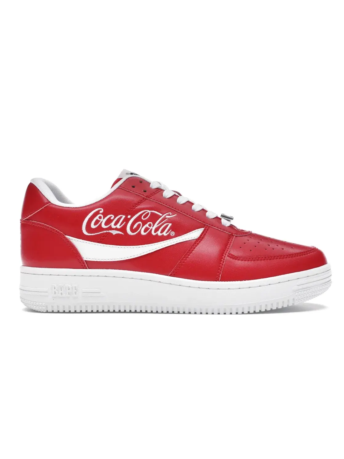 Мужские кроссовки Lifestyle A Bathing Ape BAPE Sta Low BAPE — изображение 1 из 4, красный/белый
