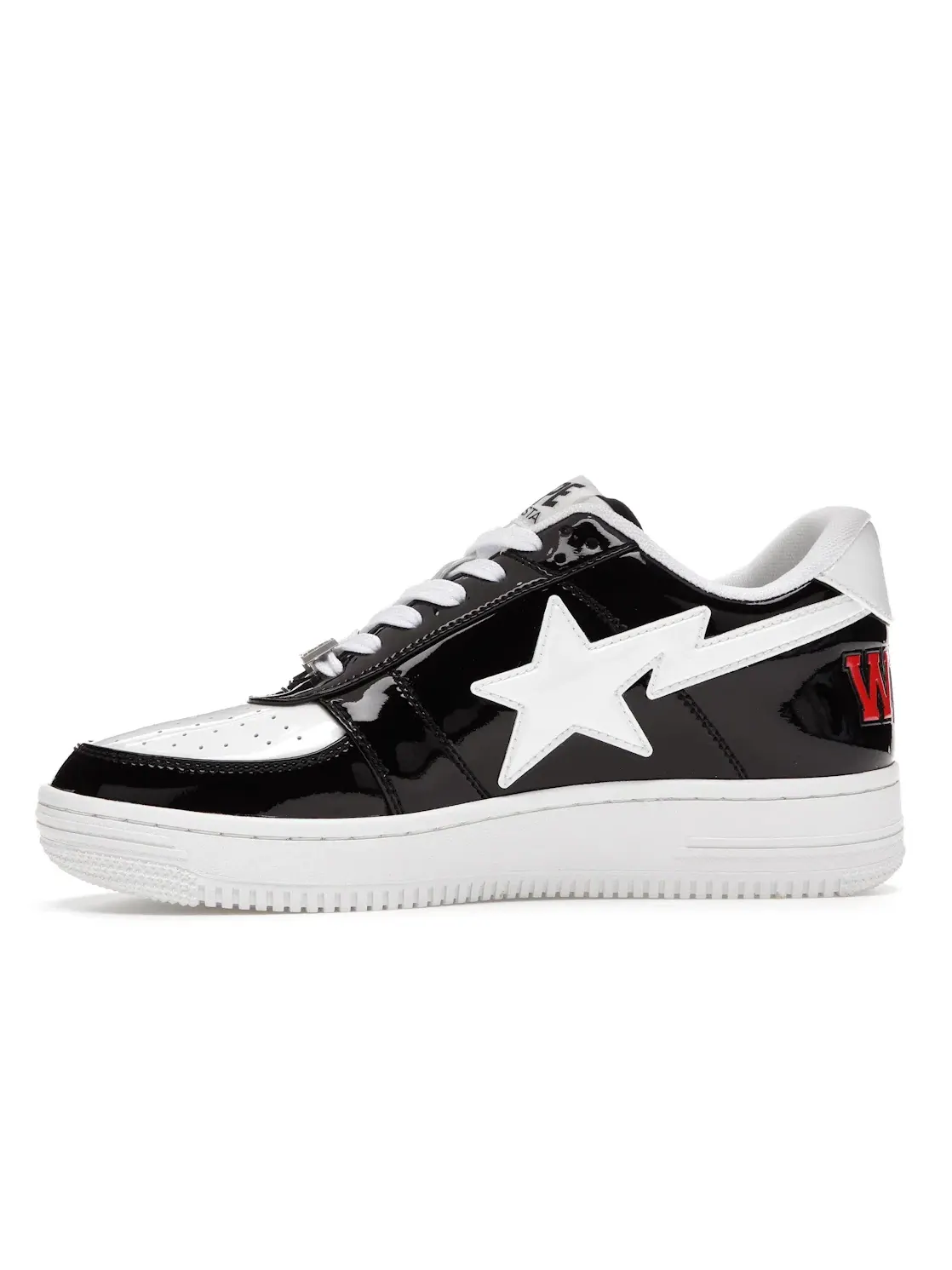 Мужские кроссовки Lifestyle с принтом A Bathing Ape BAPE Sta Low BAPE — изображение 3 из 4, черный/белый