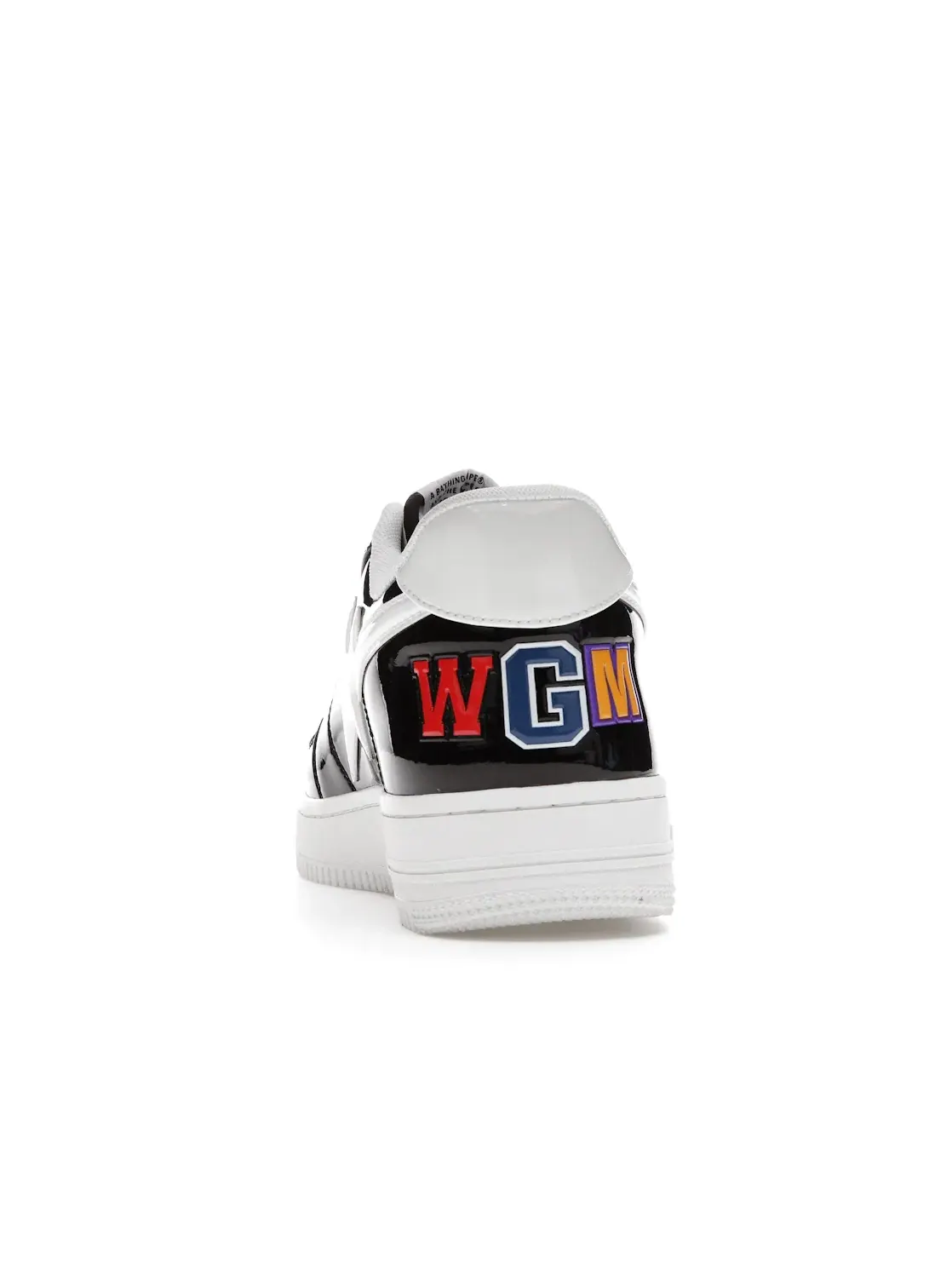 Мужские кроссовки Lifestyle с принтом A Bathing Ape BAPE Sta Low BAPE — изображение 4 из 4, черный/белый