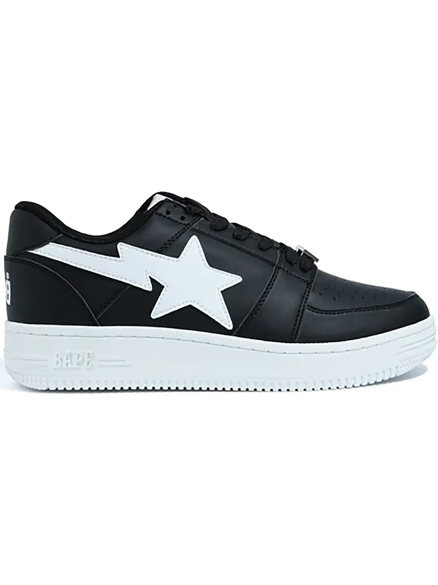 Мужские кроссовки Lifestyle BAPE A Bathing Ape BAPE Sta Low — изображение 1 из 1, черный/белый