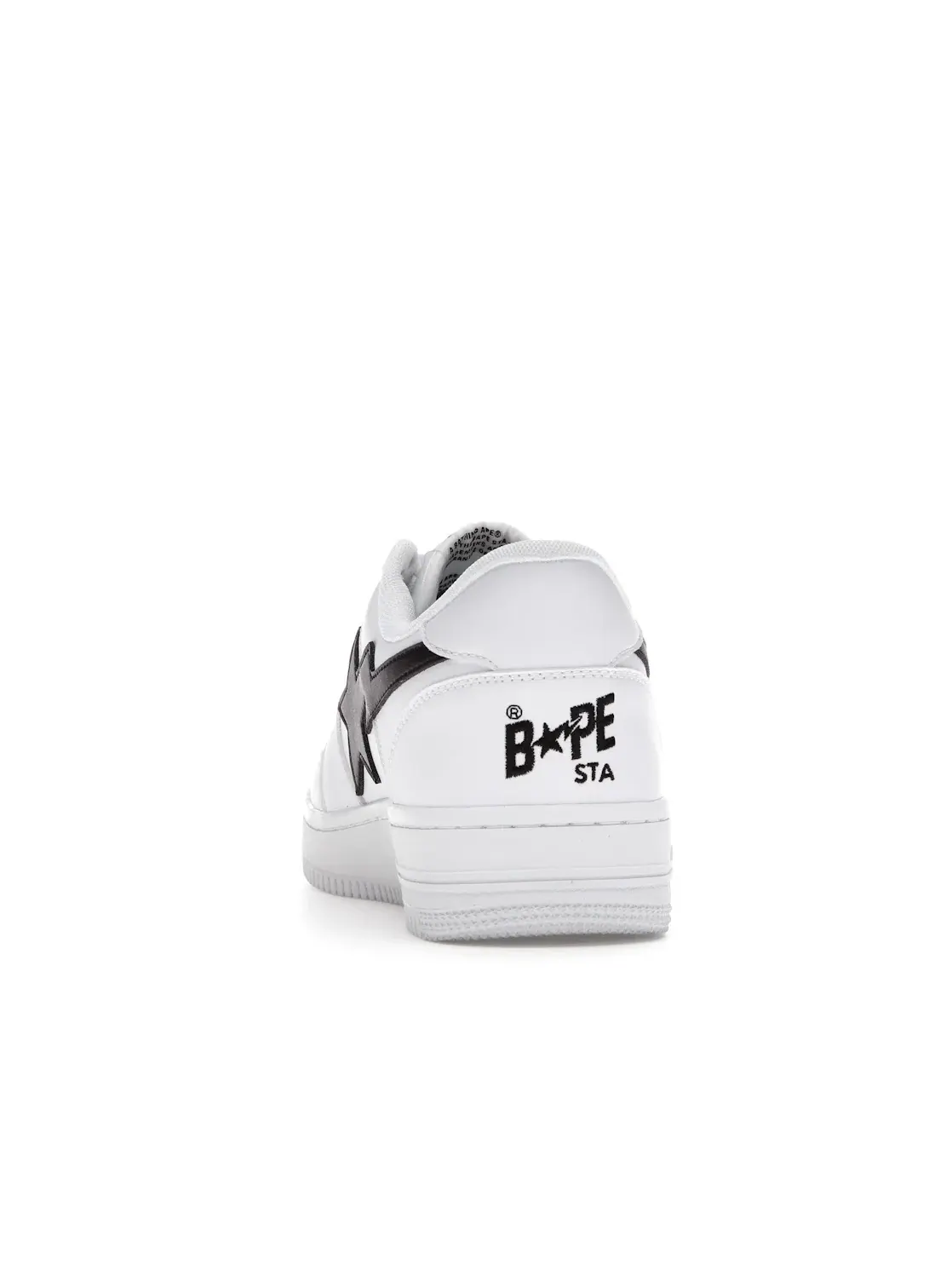 Мужские кроссовки Lifestyle A Bathing Ape BAPE Sta Low BAPE — изображение 4 из 4, белый/черный