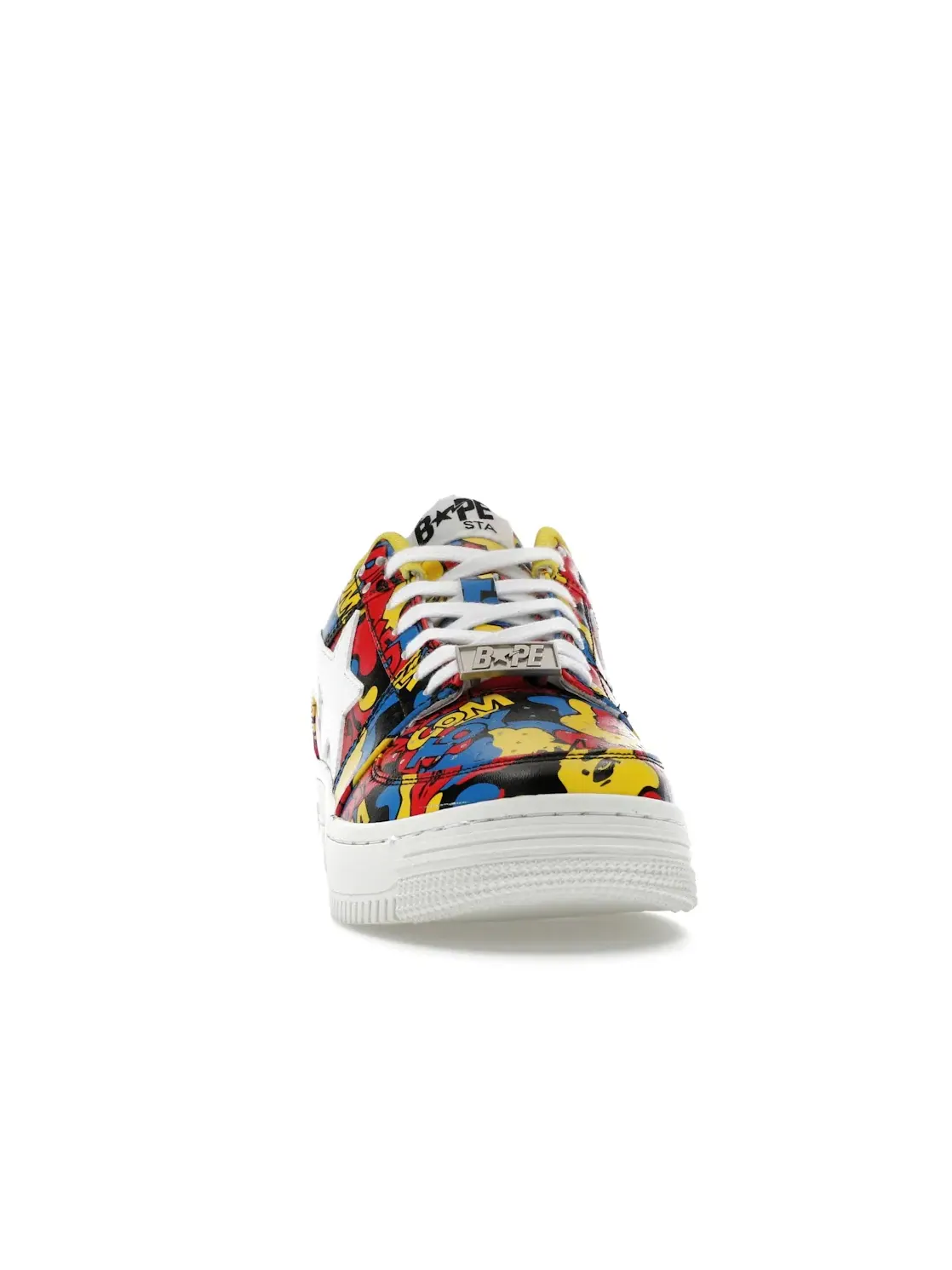 Мужские кеды Lifestyle с принтом A Bathing Ape BAPE Sta Low BAPE — изображение 2 из 4, мульти/белый-желтый