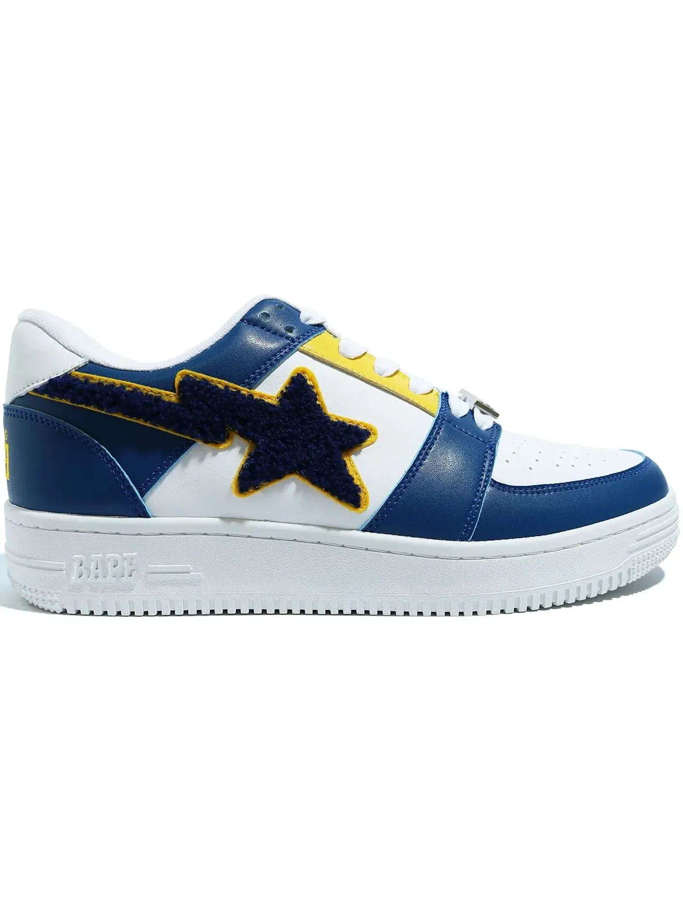 Мужские кроссовки Lifestyle BAPE Sta Low A Bathing Ape BAPE — изображение 1 из 1, темно-синий/белый