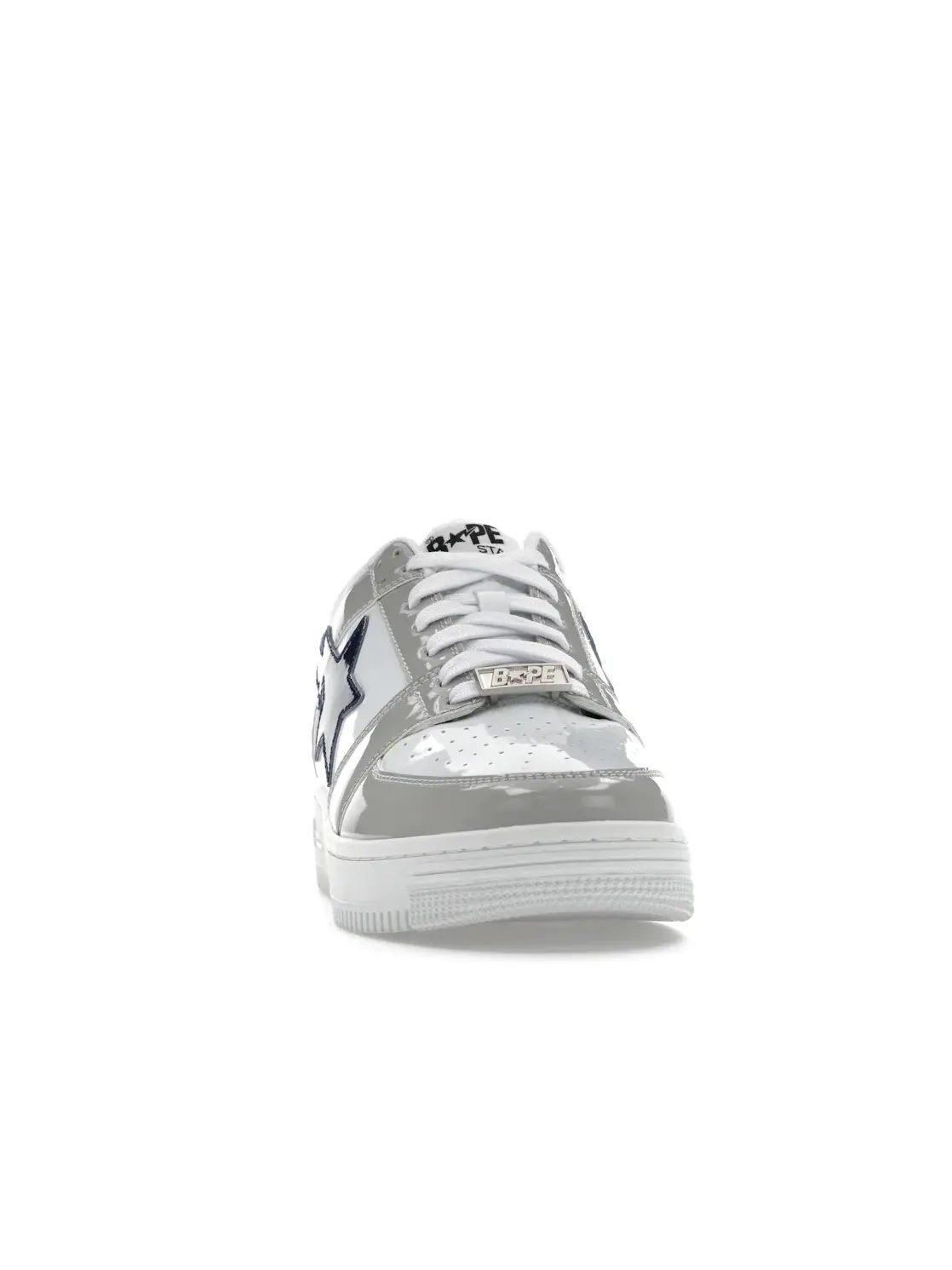 Мужские кроссовки Lifestyle A Bathing Ape BAPE Sta Low BAPE — изображение 2 из 4, белый/серый-темно-синий