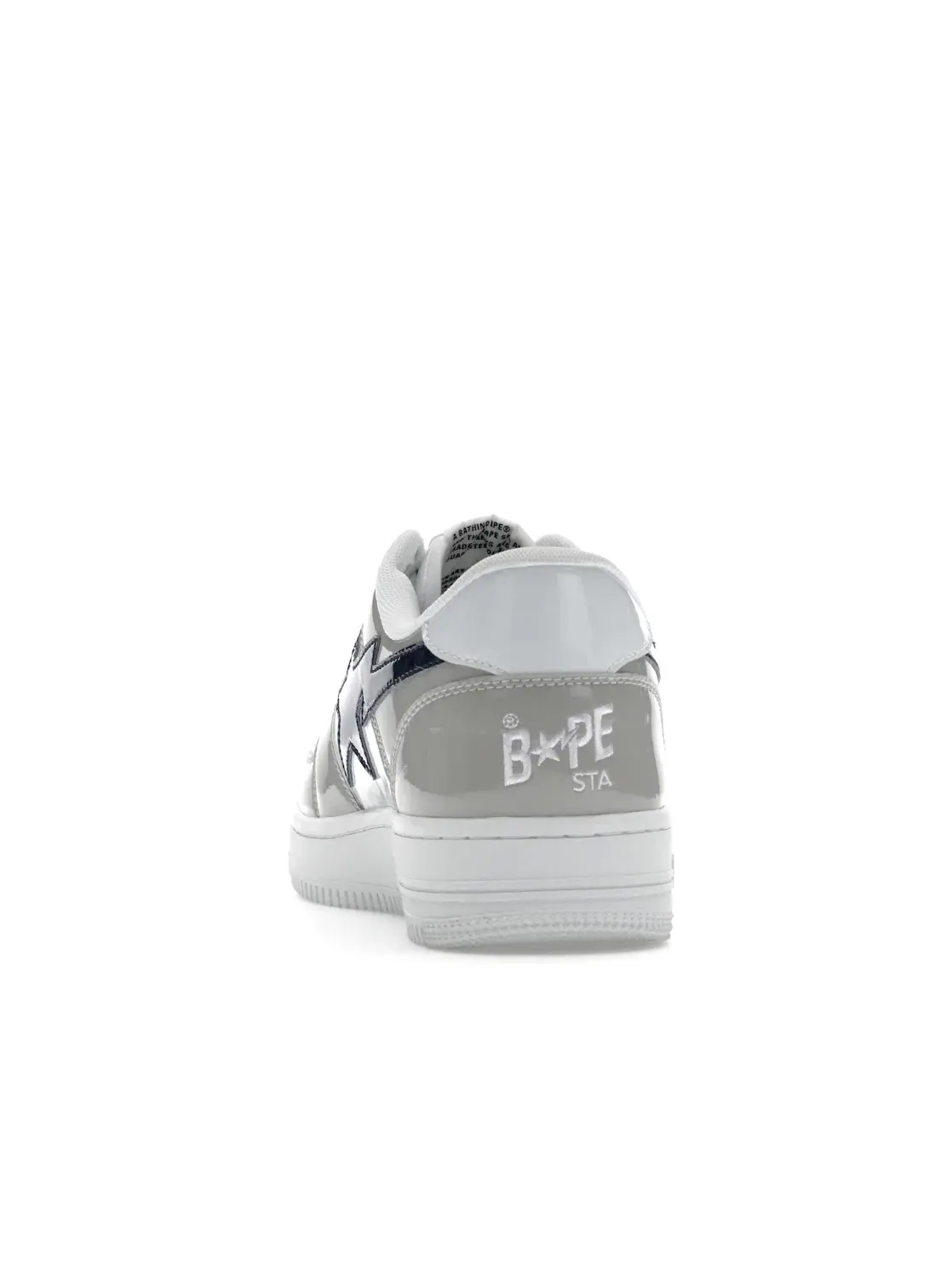 Мужские кроссовки Lifestyle A Bathing Ape BAPE Sta Low BAPE — изображение 4 из 4, белый/серый-темно-синий