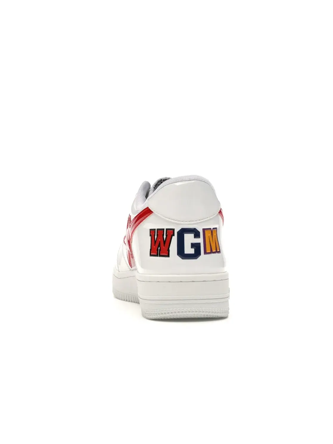 Мужские кроссовки Lifestyle BAPE A Bathing Ape BAPE Sta Low — изображение 4 из 4, белый/красный