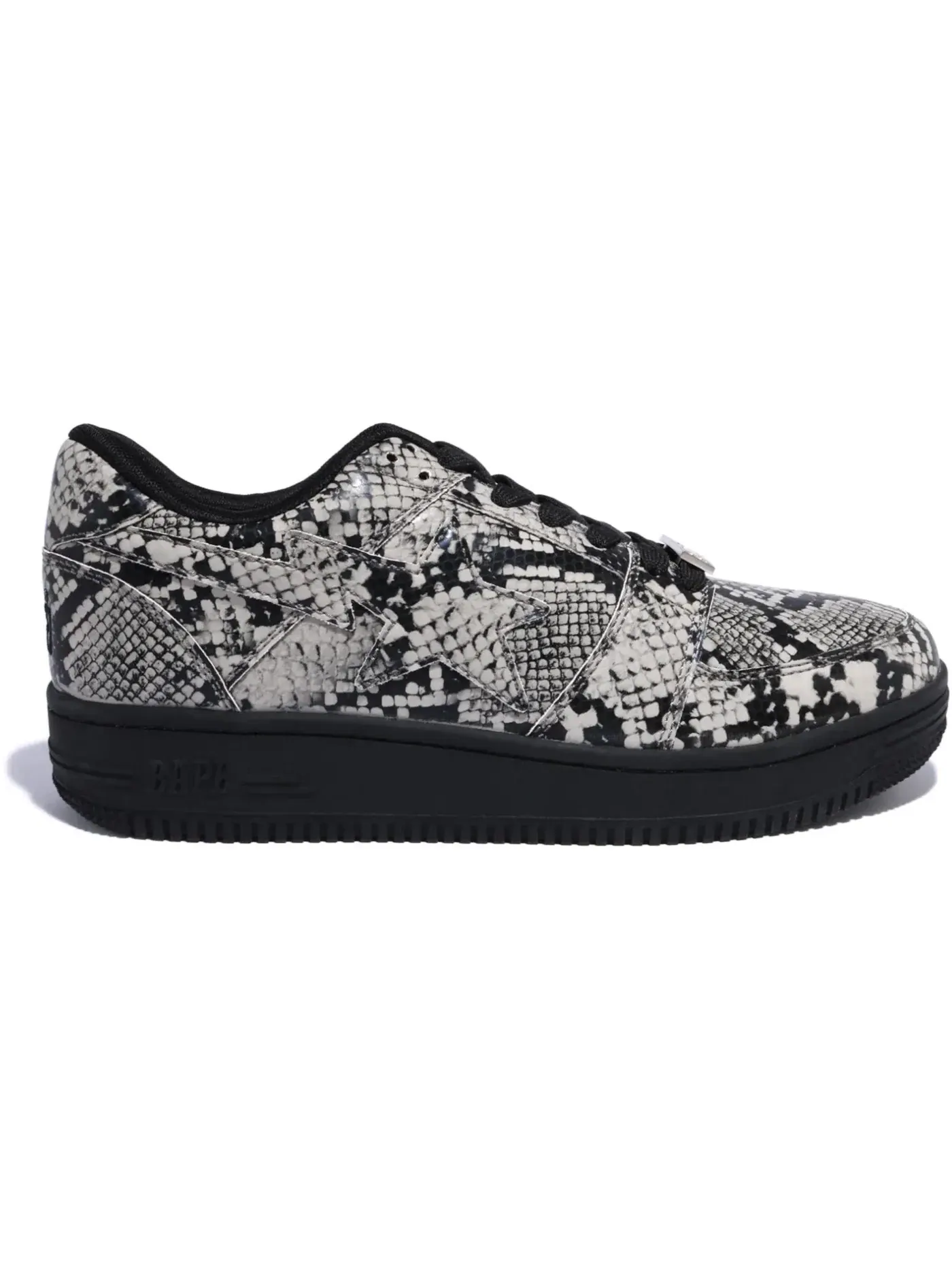 Мужские кеды Lifestyle с принтом A Bathing Ape BAPE Sta Low BAPE — изображение 1 из 1, черный