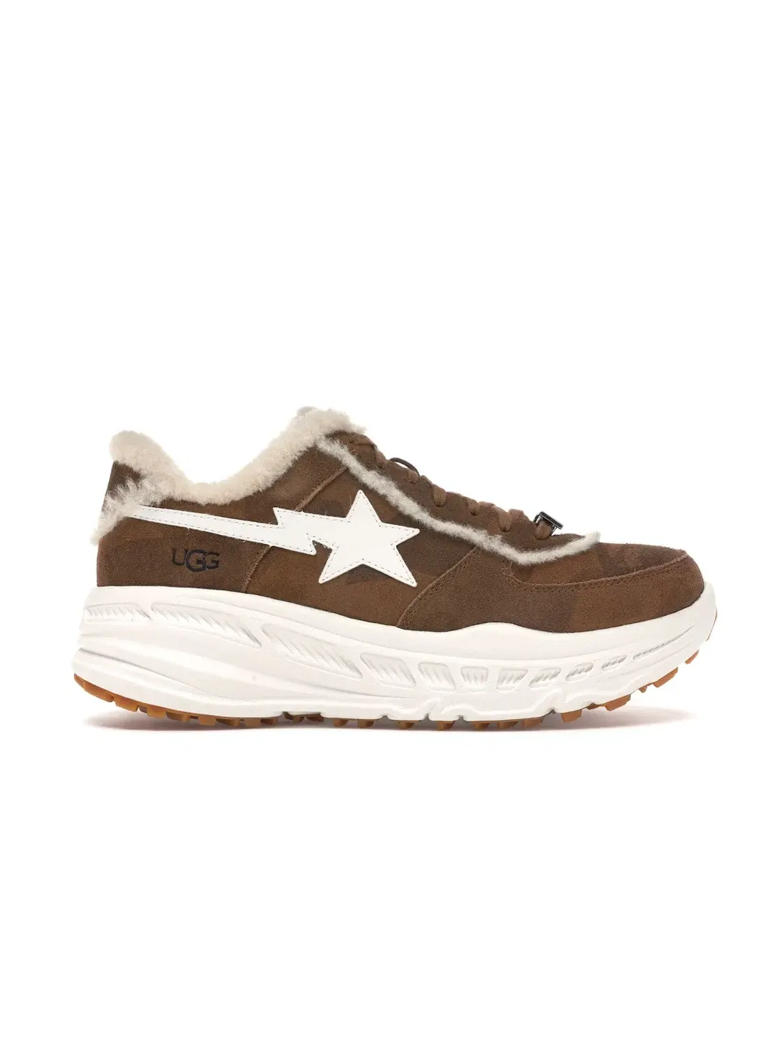 Кроссовки Lifestyle UGG BAPE Sneaker BAPE — изображение 1 из 4, орех